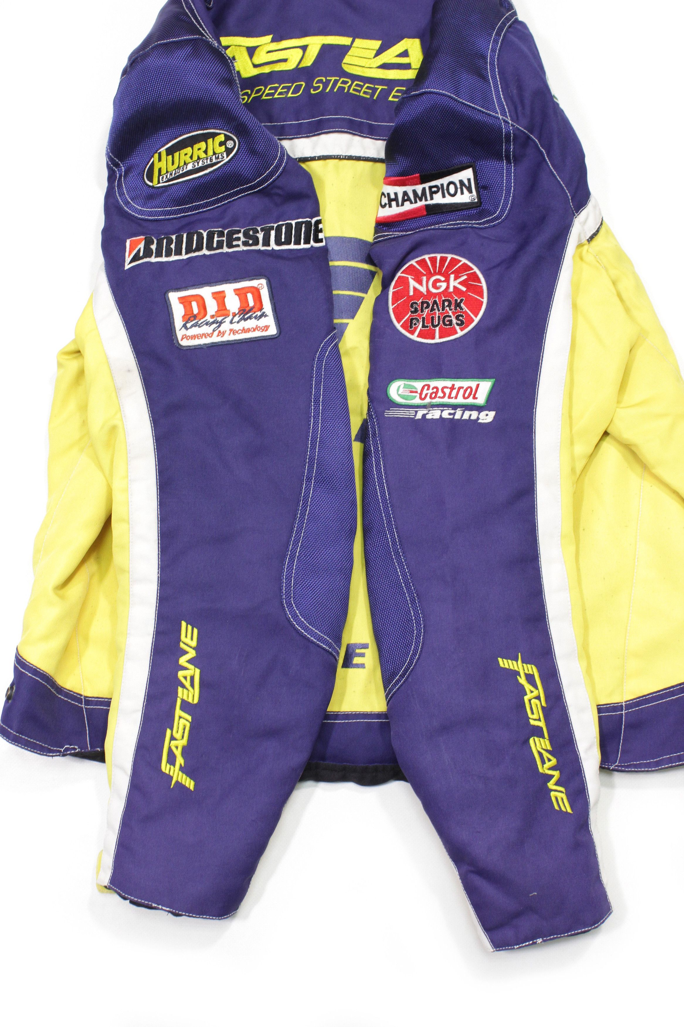 Vintage 90S Fast Lane Sponsored Jacket Size US XL / EU 56 / 4 - 7 Thumbnail