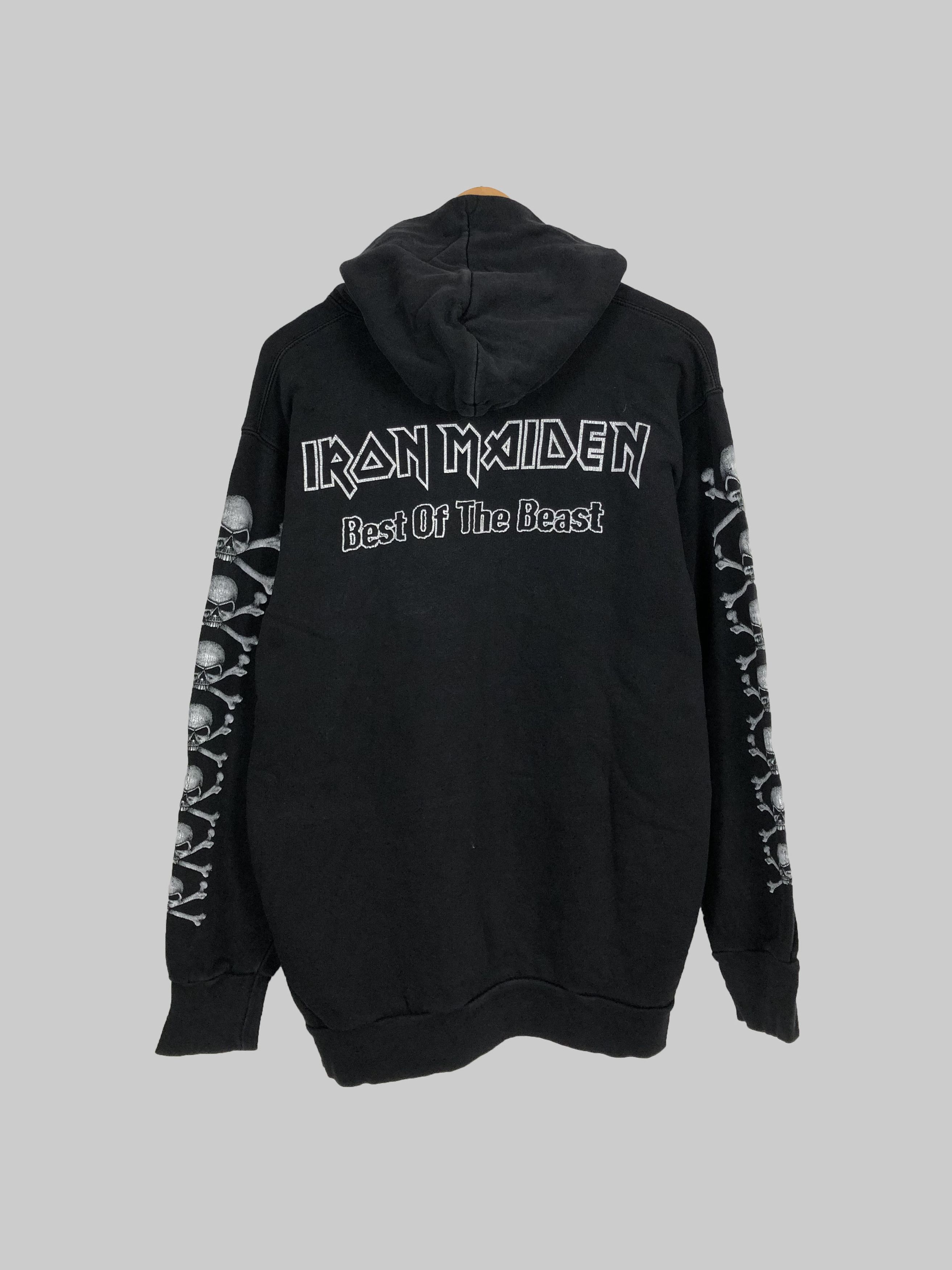 Band Tees Vintage 90s Iron Maiden Best of the Beast hoodie (AC/DC) Size US M / EU 48-50 / 2 - 2 Thumbnail