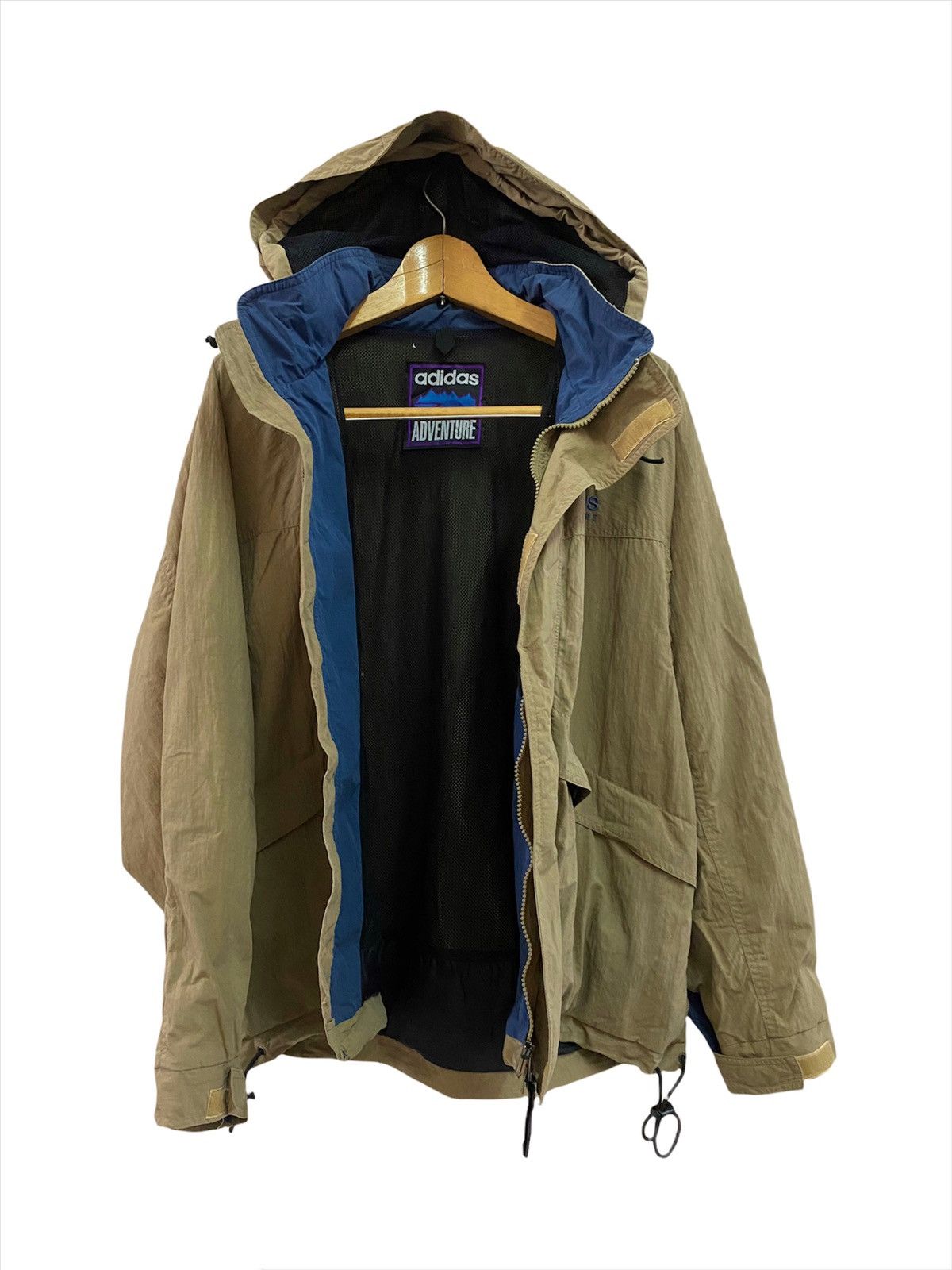 Adidas × Vintage Vintage Sun Faded Adidas Adventure Jacket Size US L / EU 52-54 / 3 - 7 Thumbnail