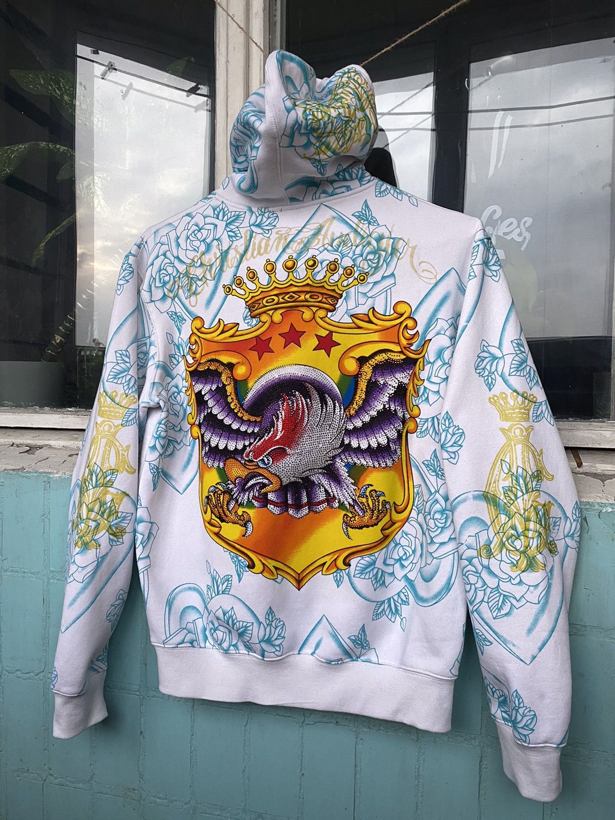 Ed hardy by christian audigier hoodie hotsell