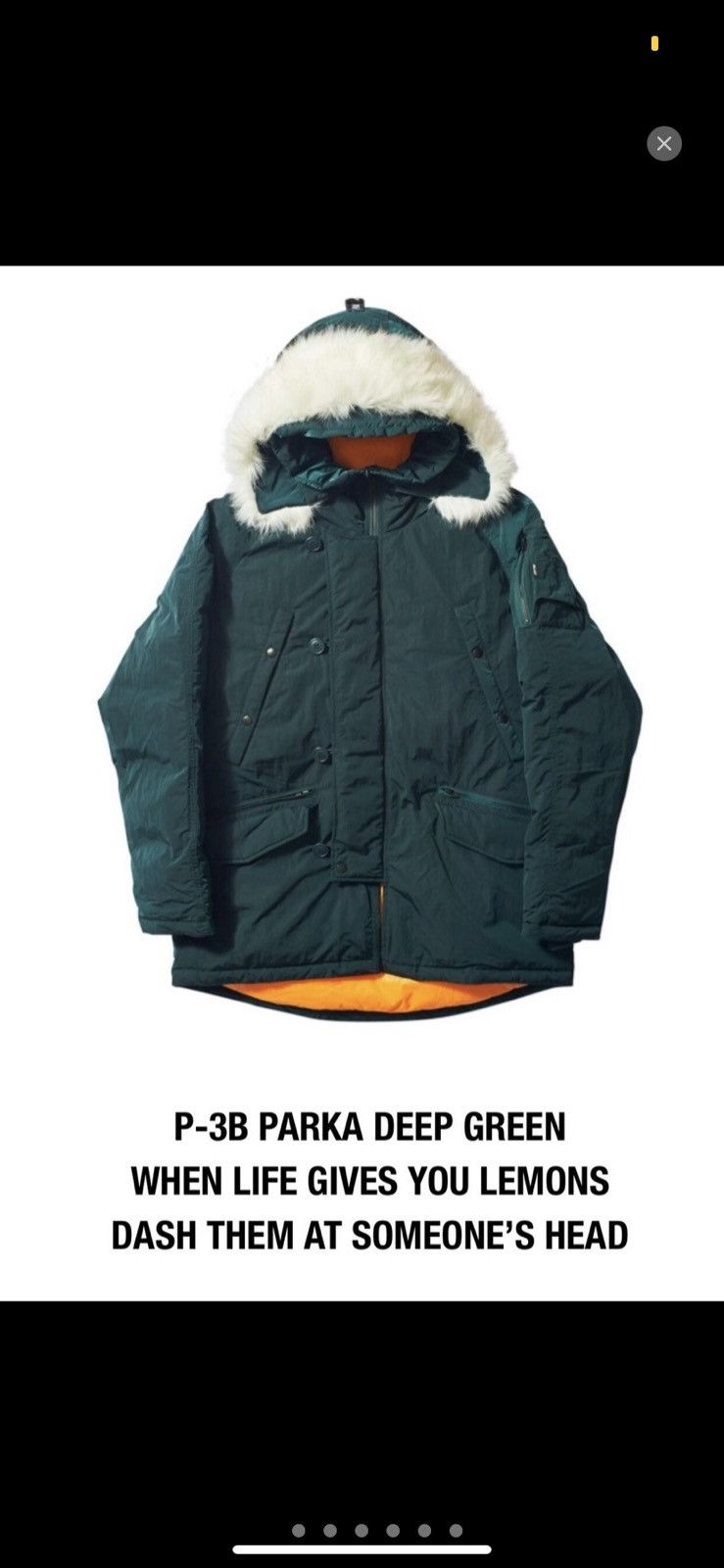 Palace P 3 B Parka | Grailed