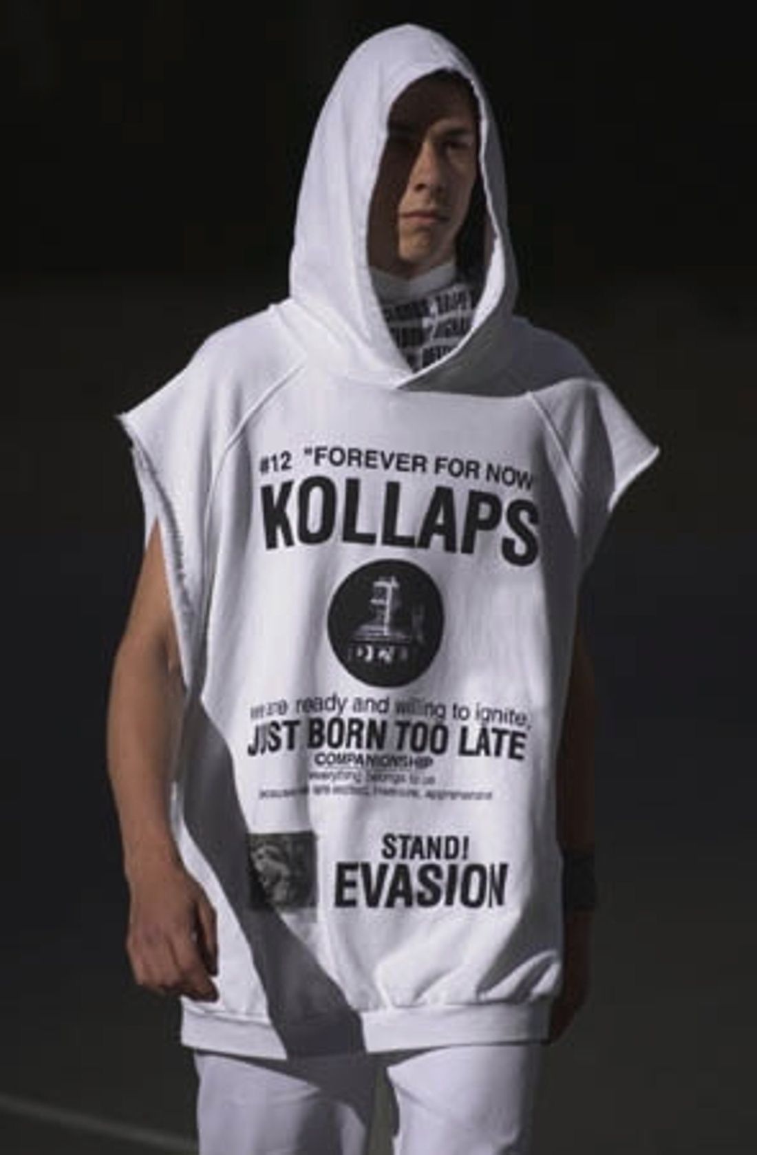 トップス RAF SIMONS archive redux SS02 KOLLAPS 1 Raf Simons Redux Archive SS02 