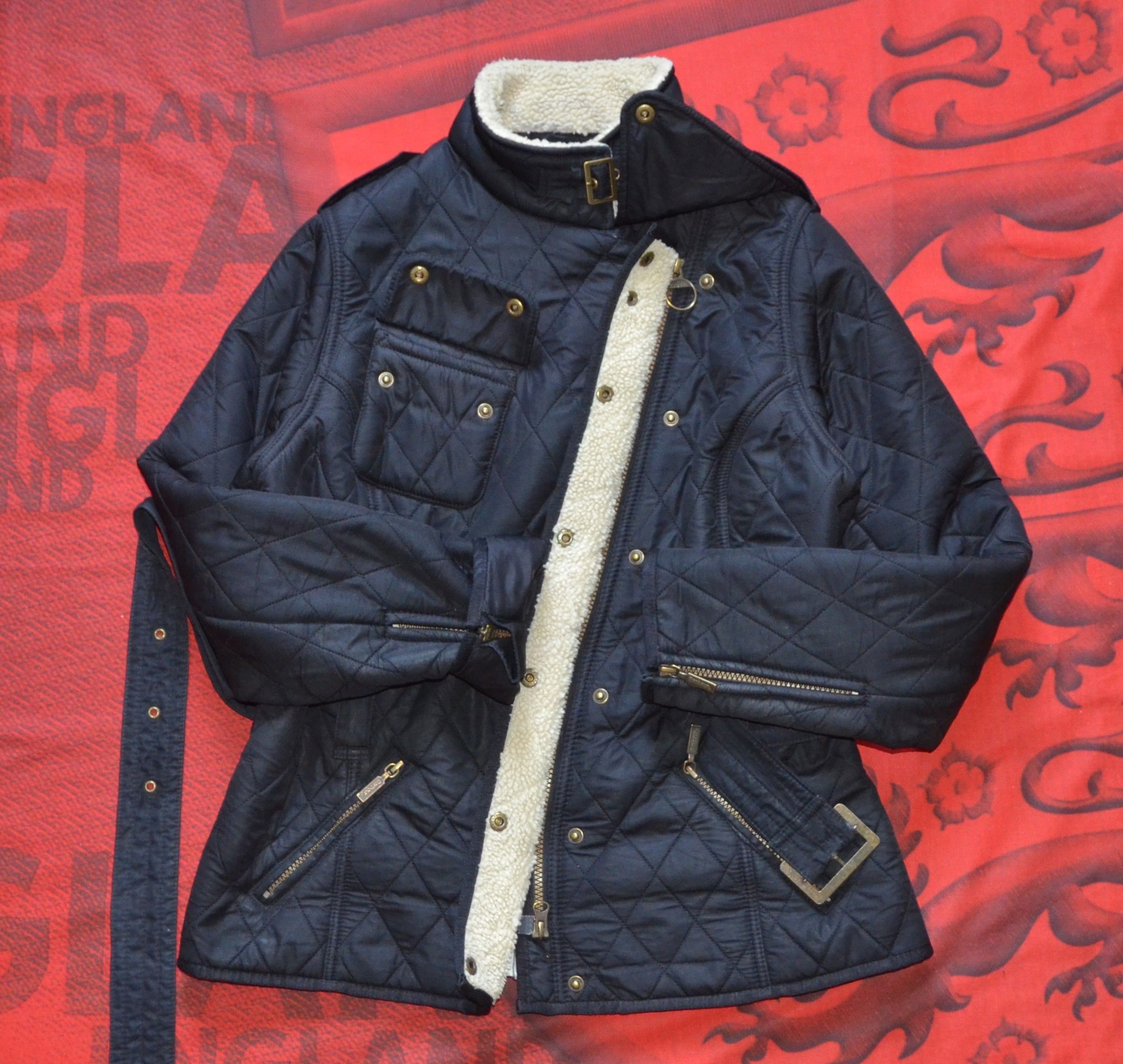 Barbour Barbour Matlock Quilt International Motorcycle Women Jacket Size M / US 6-8 / IT 42-44 - 24 Thumbnail