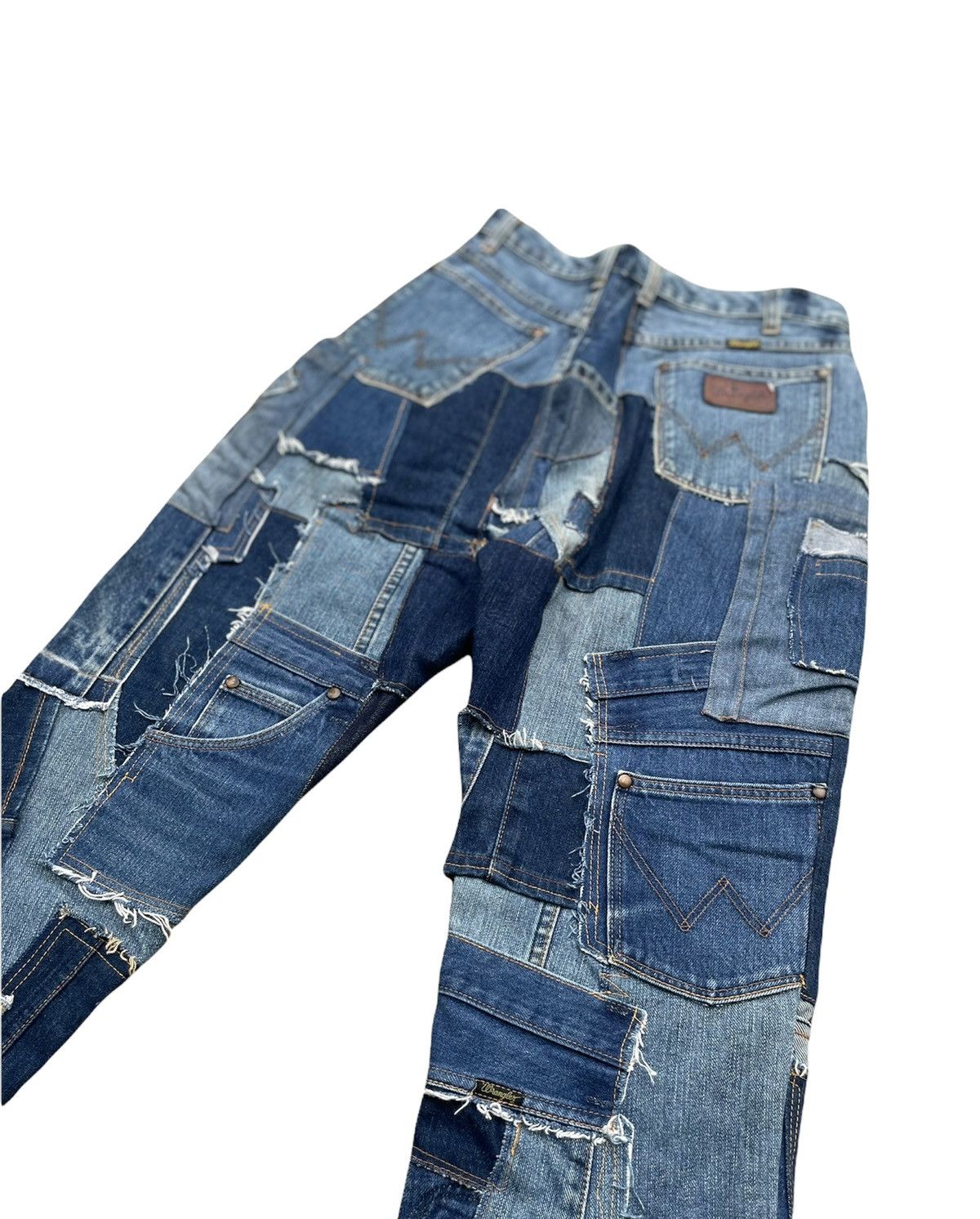 Vintage × Wrangler Vintage Wrangler Custom Patches Denim Size US 28 / EU 44 - 15 Thumbnail