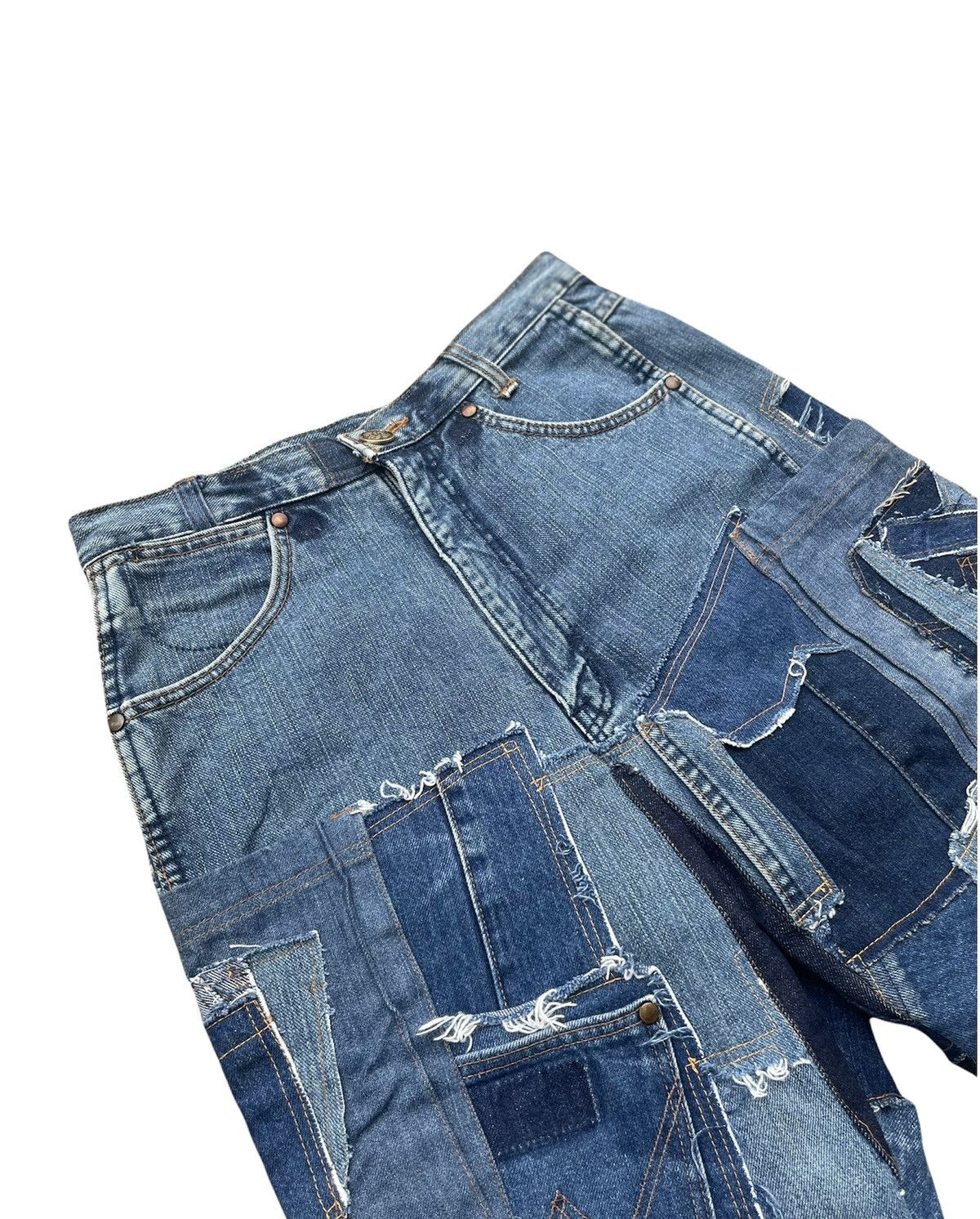 Vintage × Wrangler Vintage Wrangler Custom Patches Denim Size US 28 / EU 44 - 13 Thumbnail