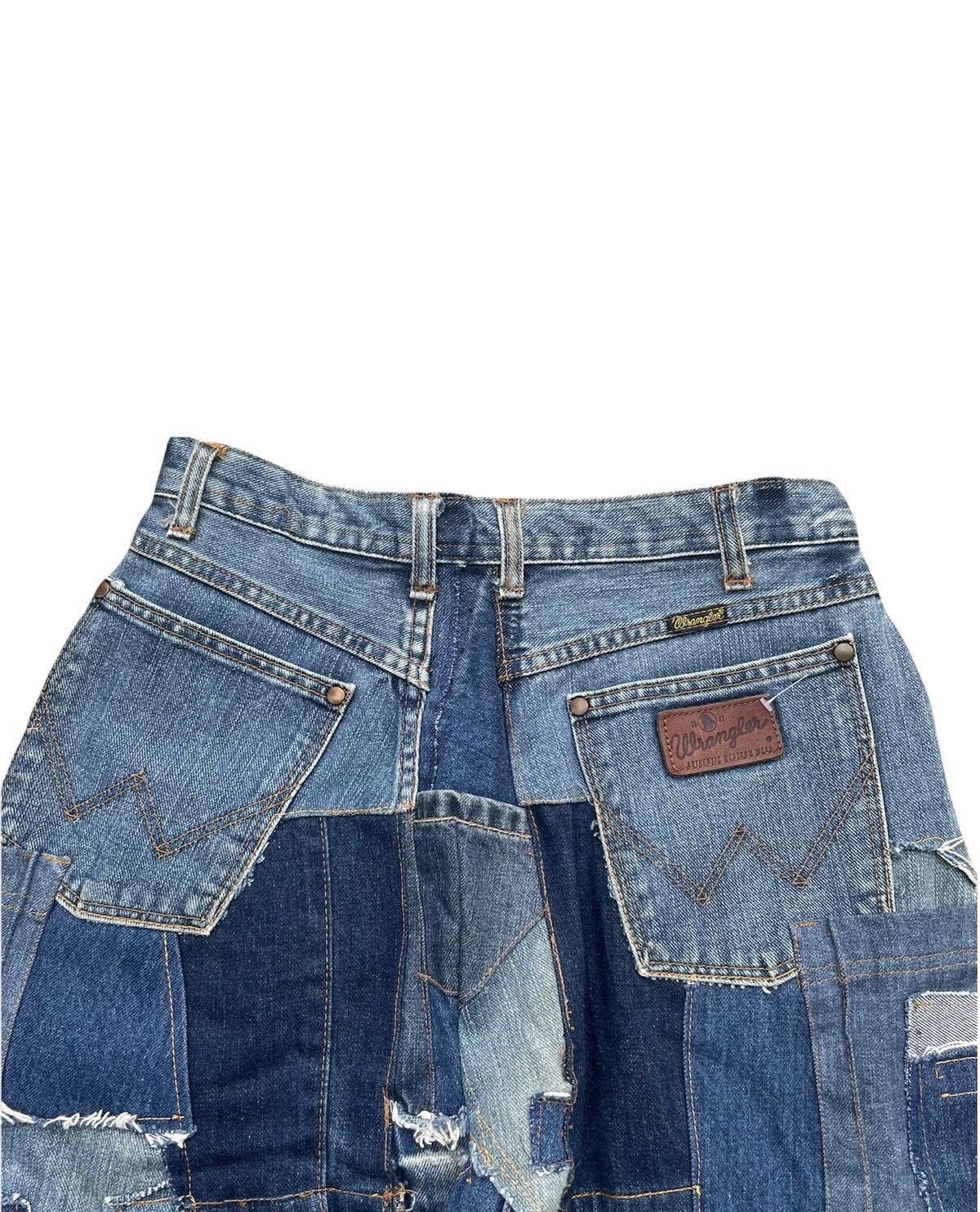 Vintage × Wrangler Vintage Wrangler Custom Patches Denim Size US 28 / EU 44 - 16 Thumbnail