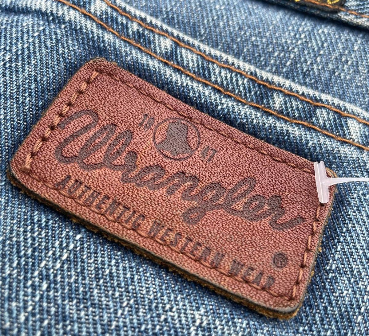 Vintage × Wrangler Vintage Wrangler Custom Patches Denim Size US 28 / EU 44 - 6 Thumbnail