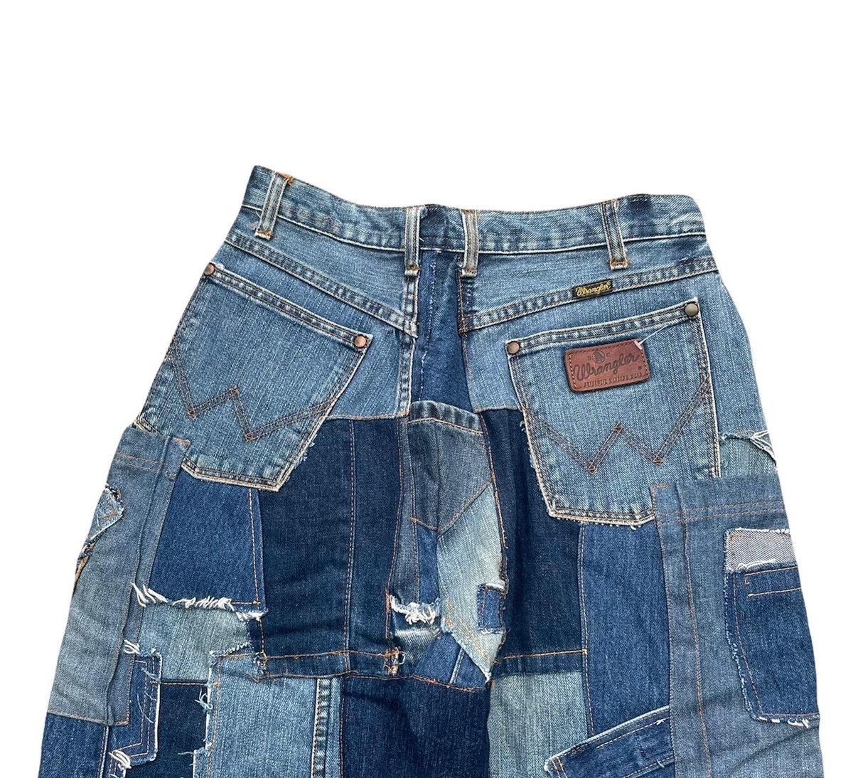 Vintage × Wrangler Vintage Wrangler Custom Patches Denim Size US 28 / EU 44 - 5 Thumbnail