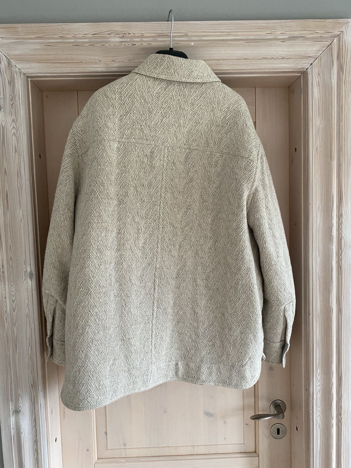 Isabel Marant Cream Weave Survey Jacket Size US XL / EU 56 / 4 - 2 Thumbnail