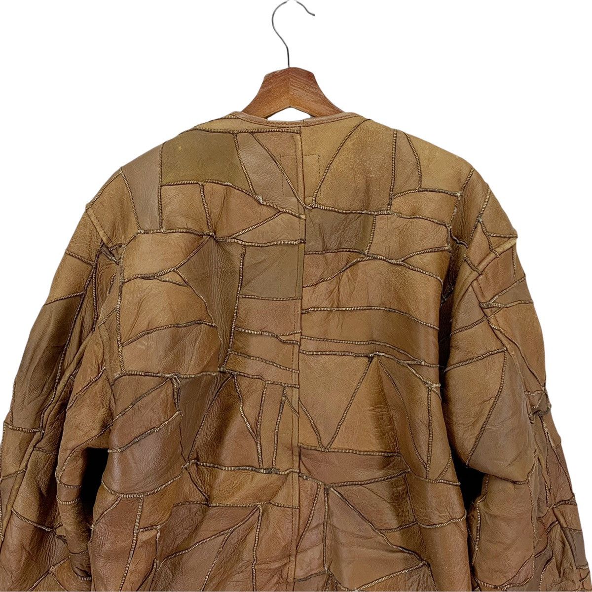 Hai Sporting Gear Vintage Hai Sporting Gear Issey Miyake Sherpa Leather Jacket Size US M / EU 48-50 / 2 - 8 Thumbnail