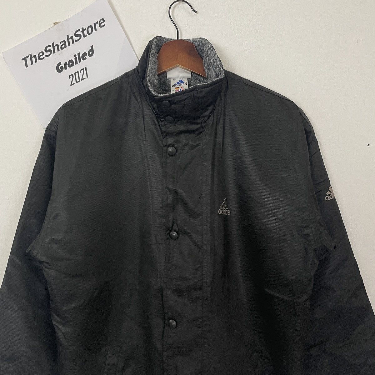Adidas Vintage Adidas Zipper Ups Big Logo Jacket Size US M / EU 48-50 / 2 - 12 Thumbnail