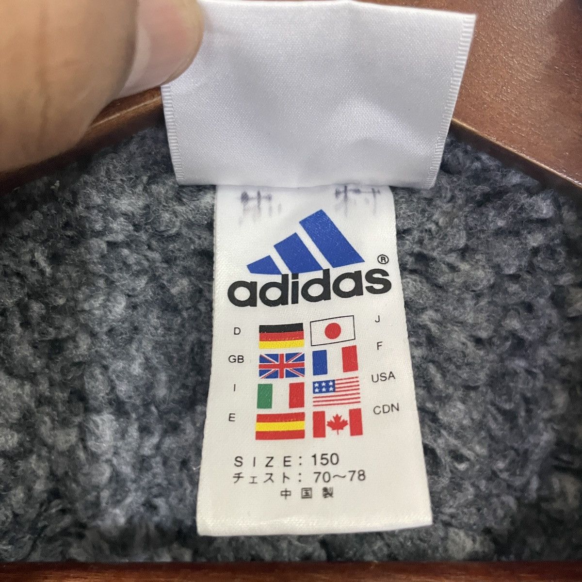 Adidas Vintage Adidas Zipper Ups Big Logo Jacket Size US M / EU 48-50 / 2 - 7 Thumbnail