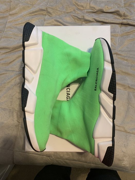 Balenciaga Balenciaga Speed Trainer Vert Fluo Grailed