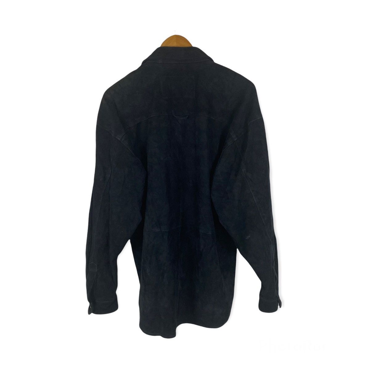 Japanese Brand REDSKINS SUEDE LEATHER BLACK JACKET Size US M / EU 48-50 / 2 - 2 Thumbnail