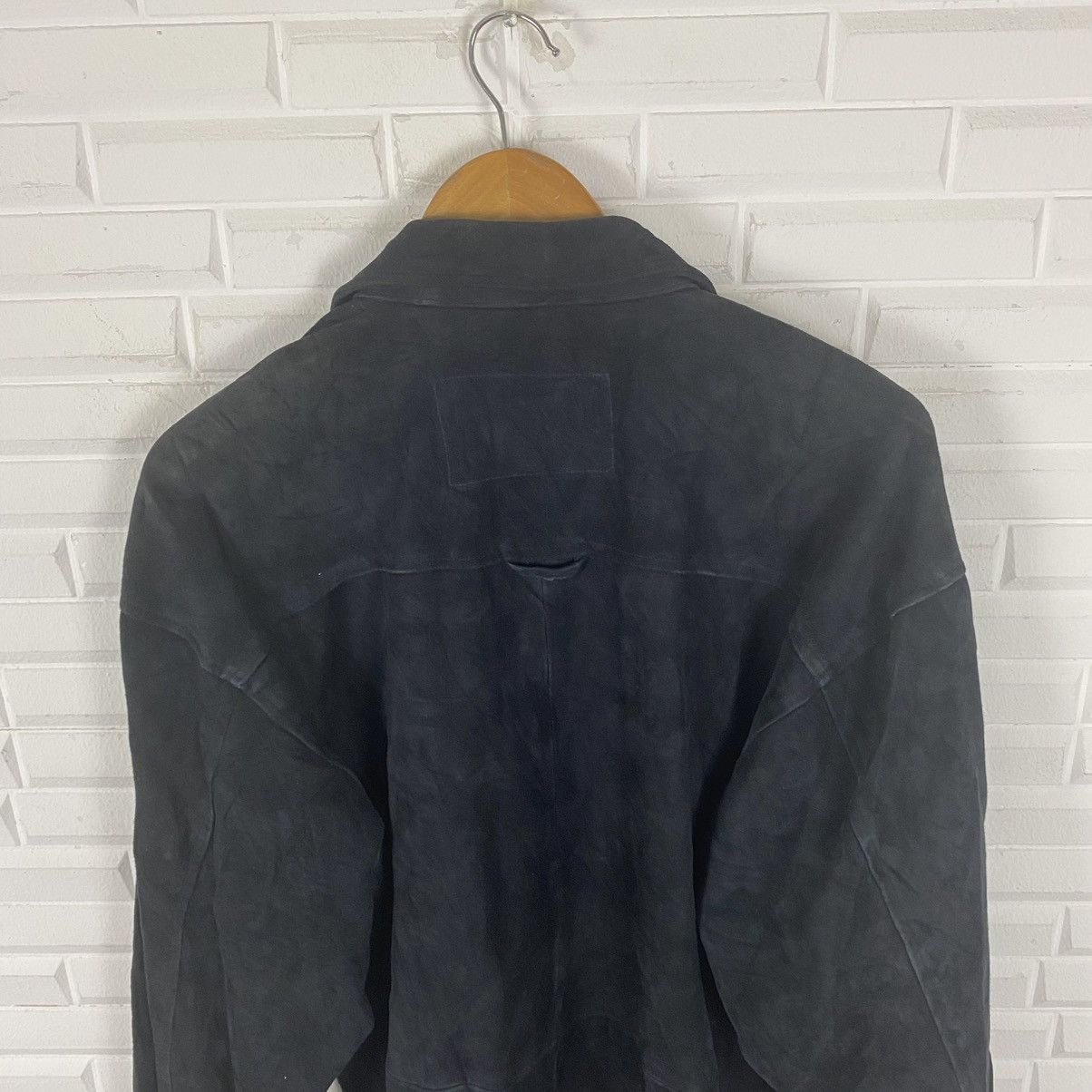 Japanese Brand REDSKINS SUEDE LEATHER BLACK JACKET Size US M / EU 48-50 / 2 - 7 Thumbnail