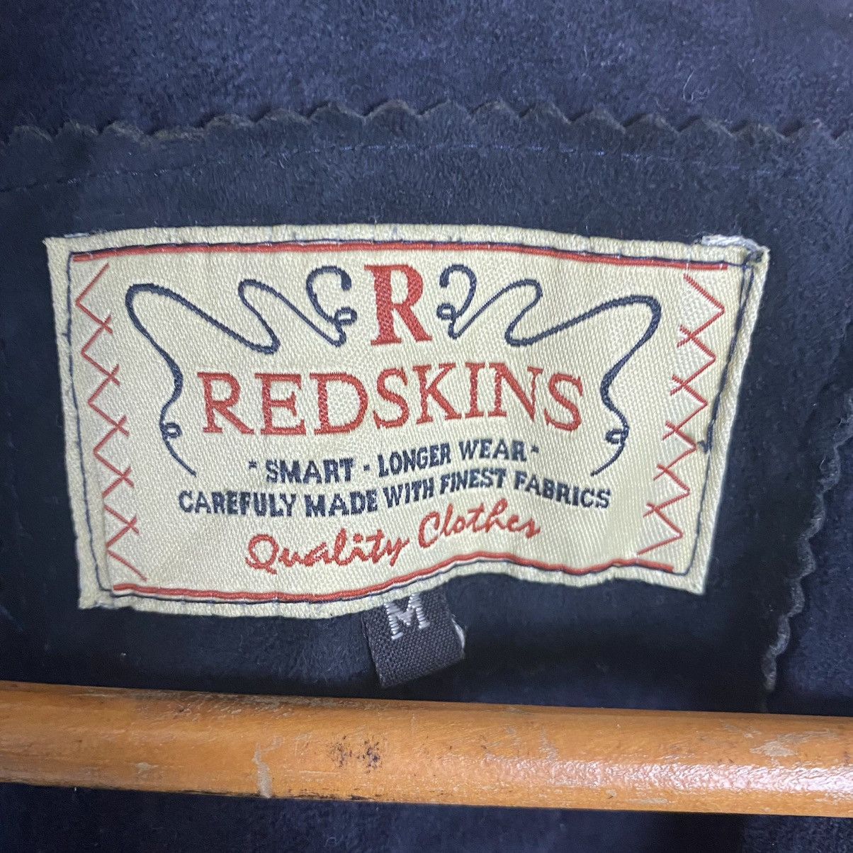 Japanese Brand REDSKINS SUEDE LEATHER BLACK JACKET Size US M / EU 48-50 / 2 - 10 Thumbnail