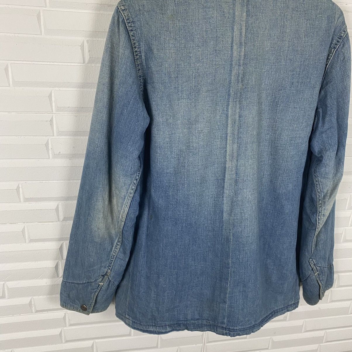 Blue Blue Japan BLUE BLUE JAPAN CHORE STYLE JACKET SHERPA LINING Size US M / EU 48-50 / 2 - 9 Thumbnail