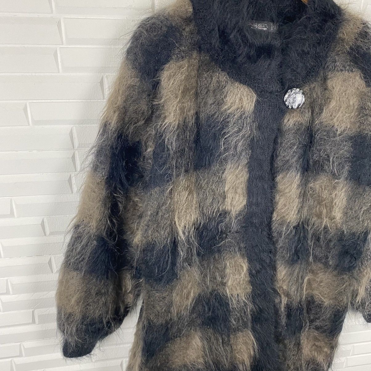Designer × Japanese Brand ☀️AGAIN NON-NO MINK FUR JACKET DESIGN FOR WOMEN Size US L / EU 52-54 / 3 - 6 Thumbnail
