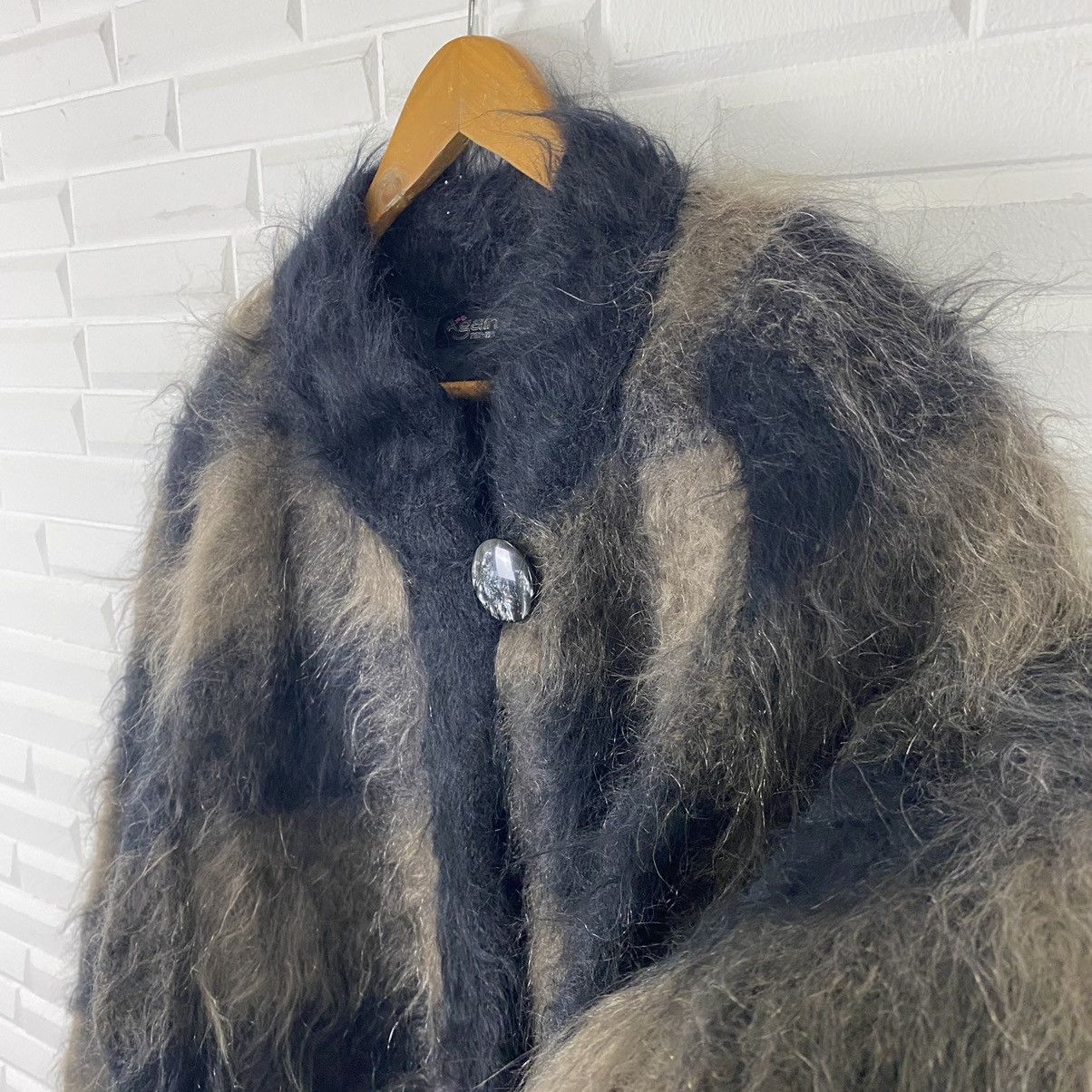Designer × Japanese Brand ☀️AGAIN NON-NO MINK FUR JACKET DESIGN FOR WOMEN Size US L / EU 52-54 / 3 - 9 Thumbnail