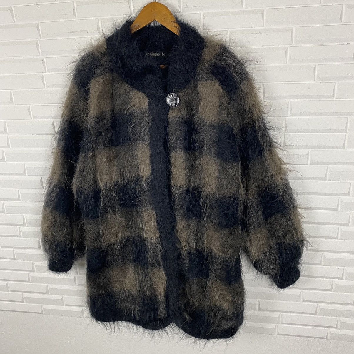 Designer × Japanese Brand ☀️AGAIN NON-NO MINK FUR JACKET DESIGN FOR WOMEN Size US L / EU 52-54 / 3 - 3 Thumbnail