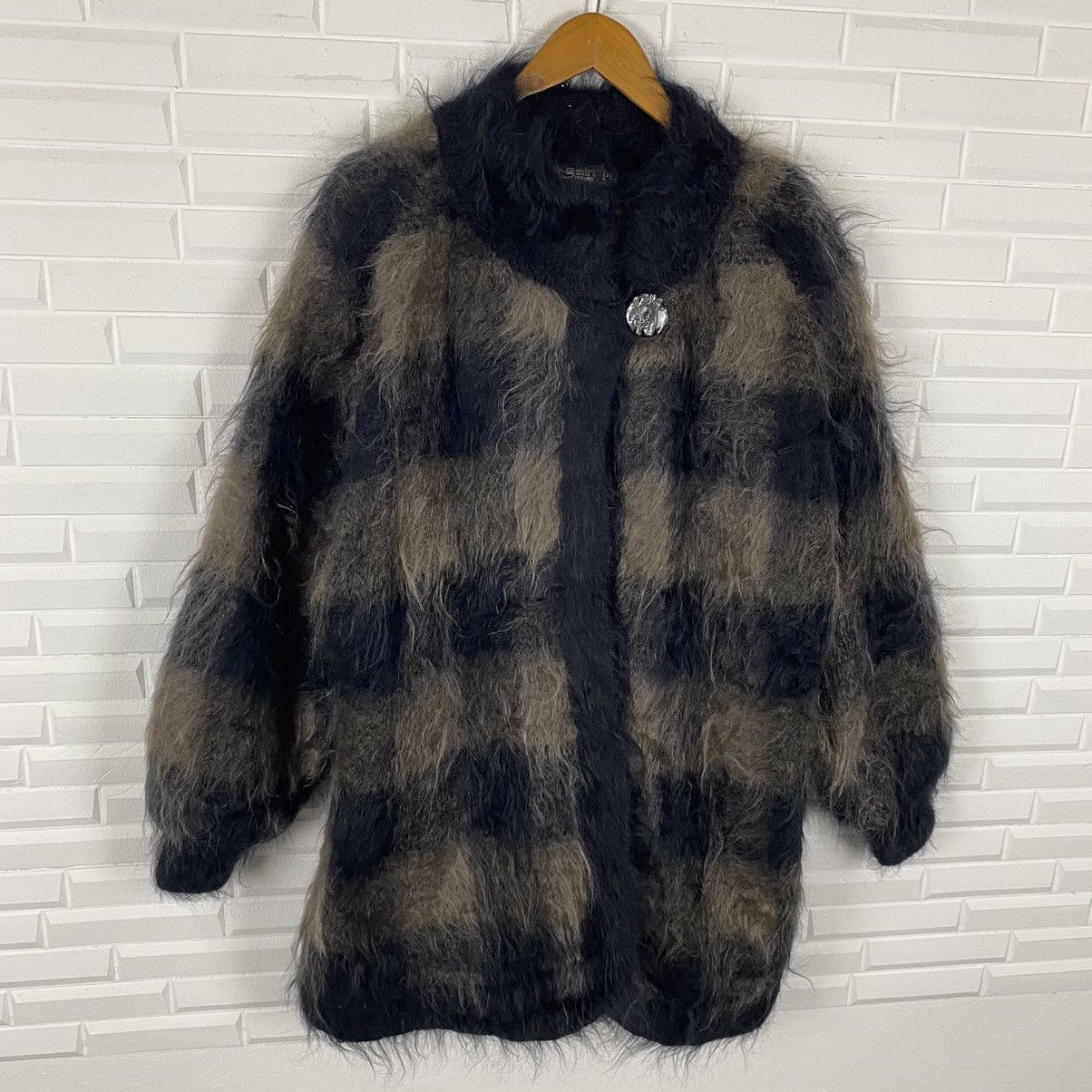 Designer × Japanese Brand ☀️AGAIN NON-NO MINK FUR JACKET DESIGN FOR WOMEN Size US L / EU 52-54 / 3 - 4 Thumbnail