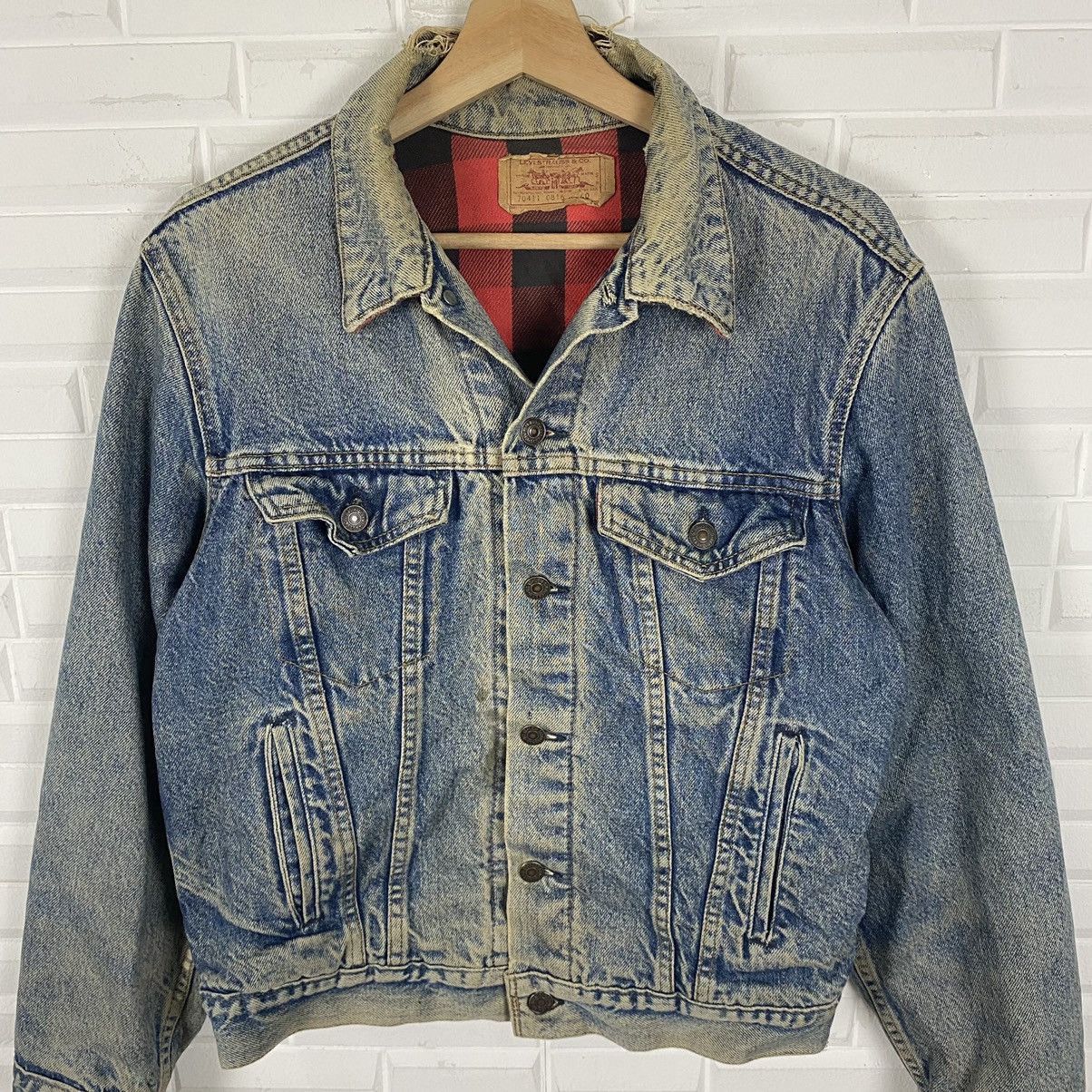 Levi's 70411 0816 Vintage Levi's trucker size 40 Size US M / EU 48-50 / 2 - 5 Thumbnail
