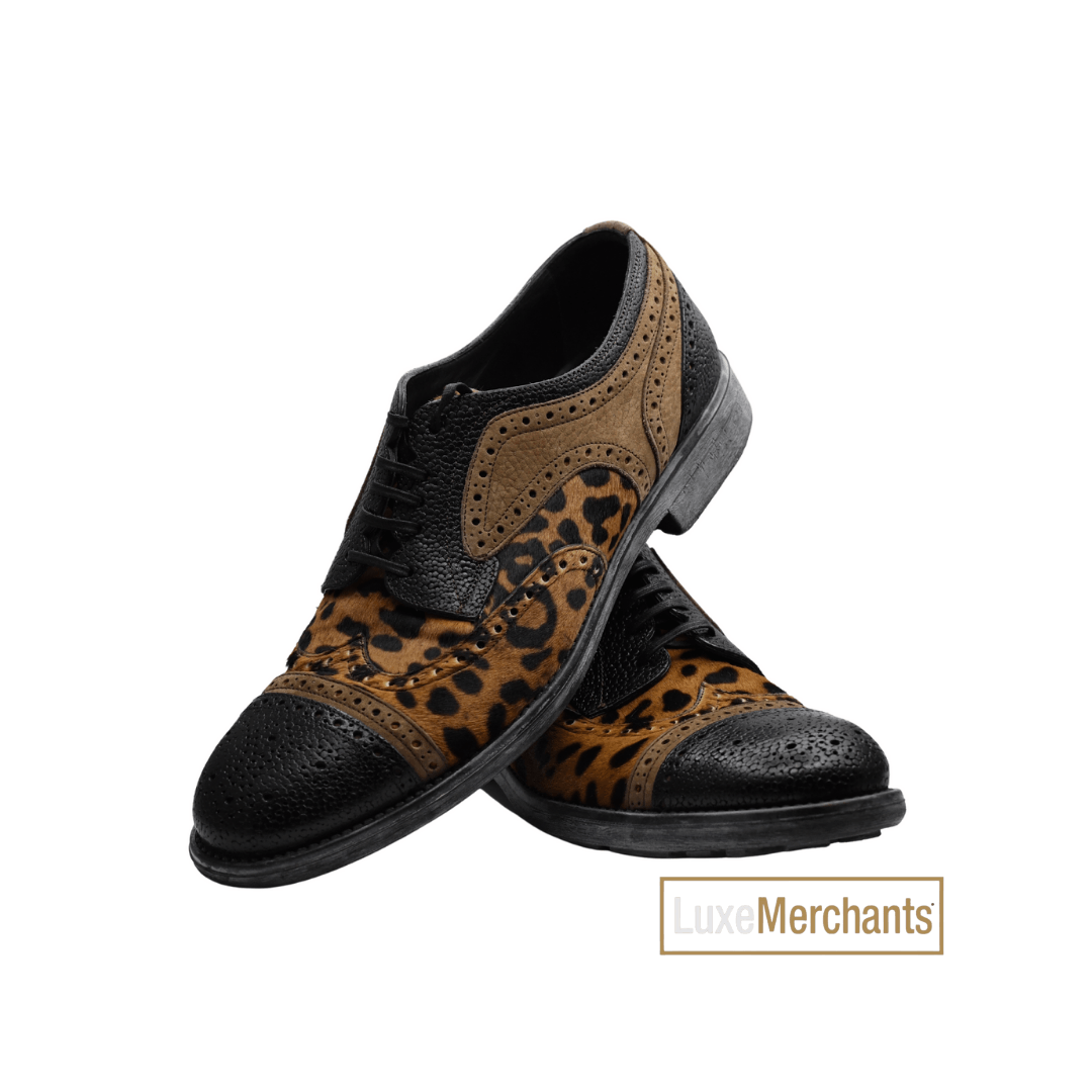Dolce & Gabbana Derby Pony Fantasy Leopard