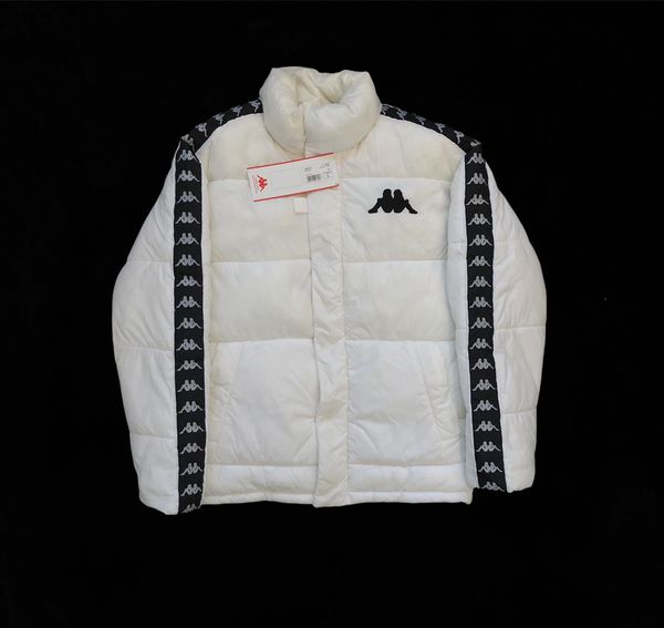 Kappa white sale puffer jacket