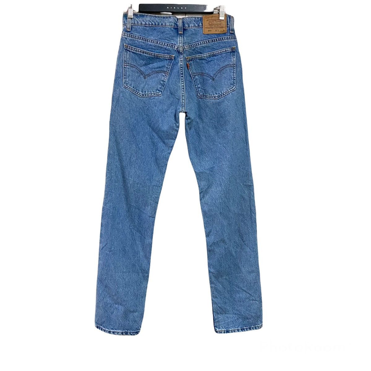 Levi's Vintage Levis 607 Jeans Light Wash Orangetab Size US 30 / EU 46 - 2 Thumbnail