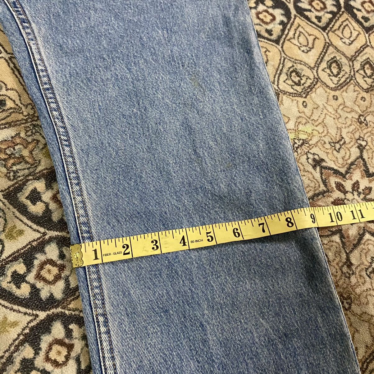 Levi's Vintage Levis 607 Jeans Light Wash Orangetab Size US 30 / EU 46 - 17 Thumbnail