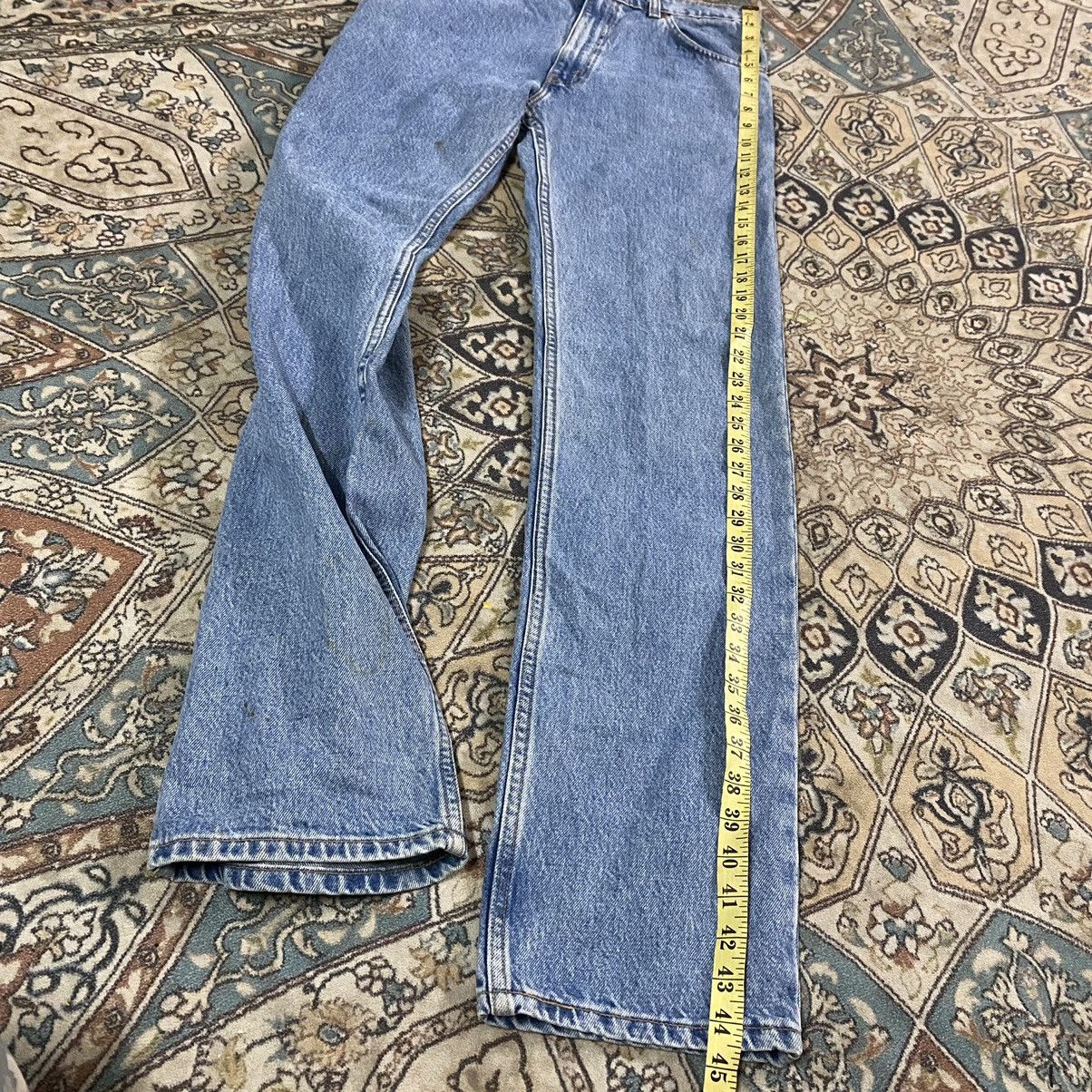 Levi's Vintage Levis 607 Jeans Light Wash Orangetab Size US 30 / EU 46 - 14 Thumbnail