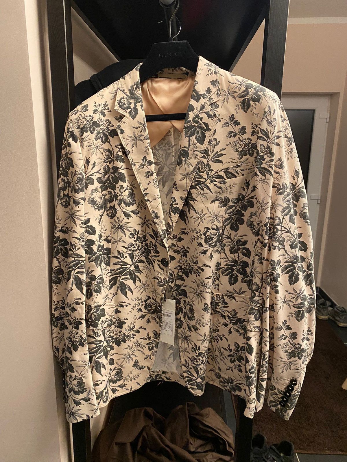 Gucci Floral Blazer Grailed