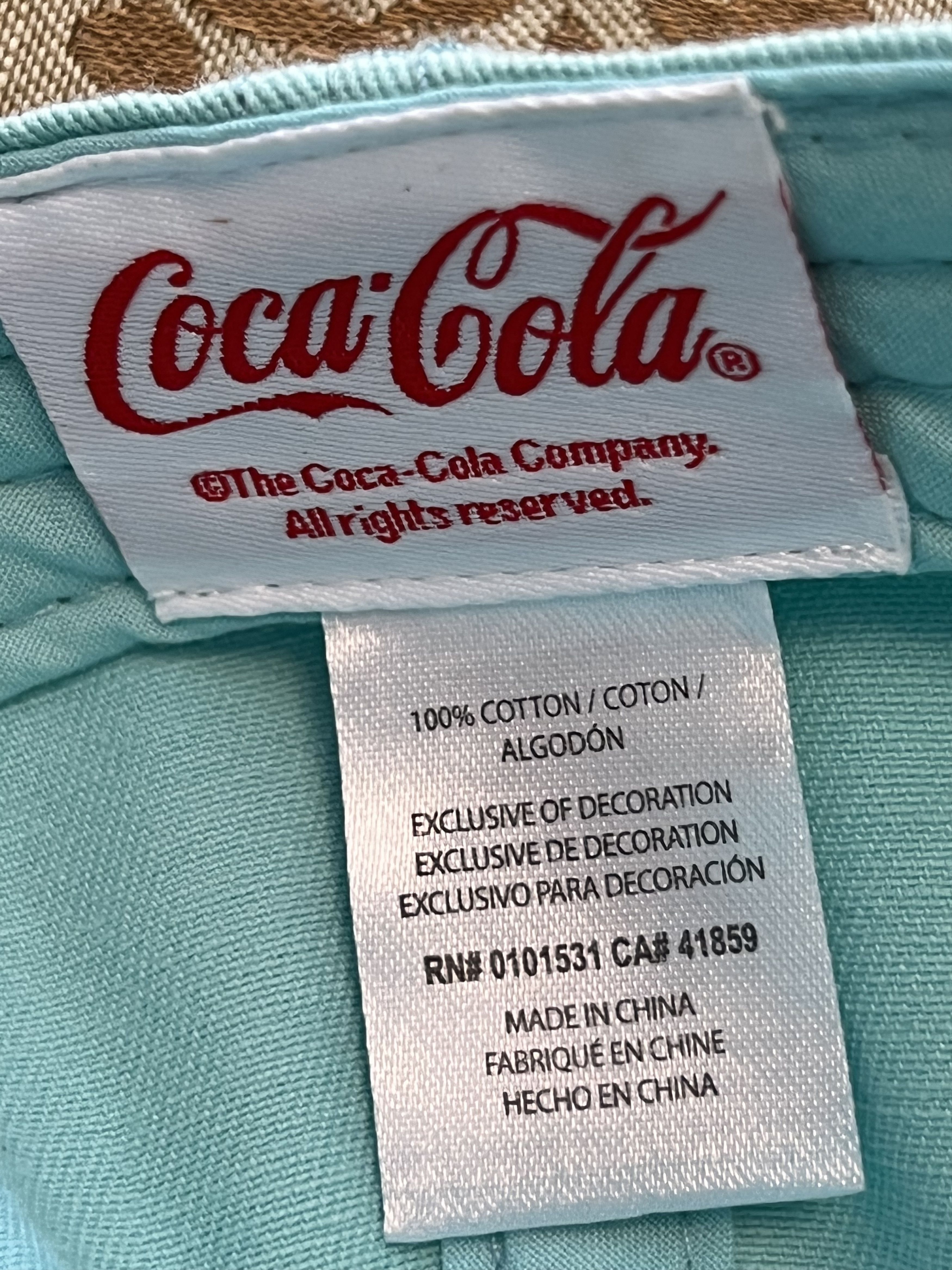 Coca Cola × Vintage Mint Coca Cola Soda Palm Trees Hat Cap Size ONE SIZE - 6 Thumbnail