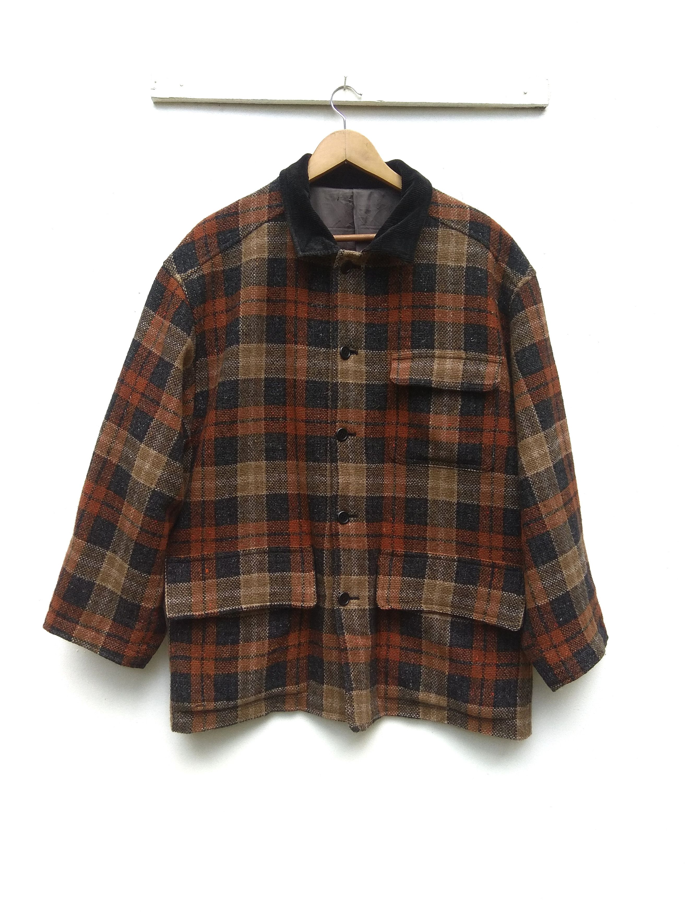Kenzo paris plaid tartan light jackets