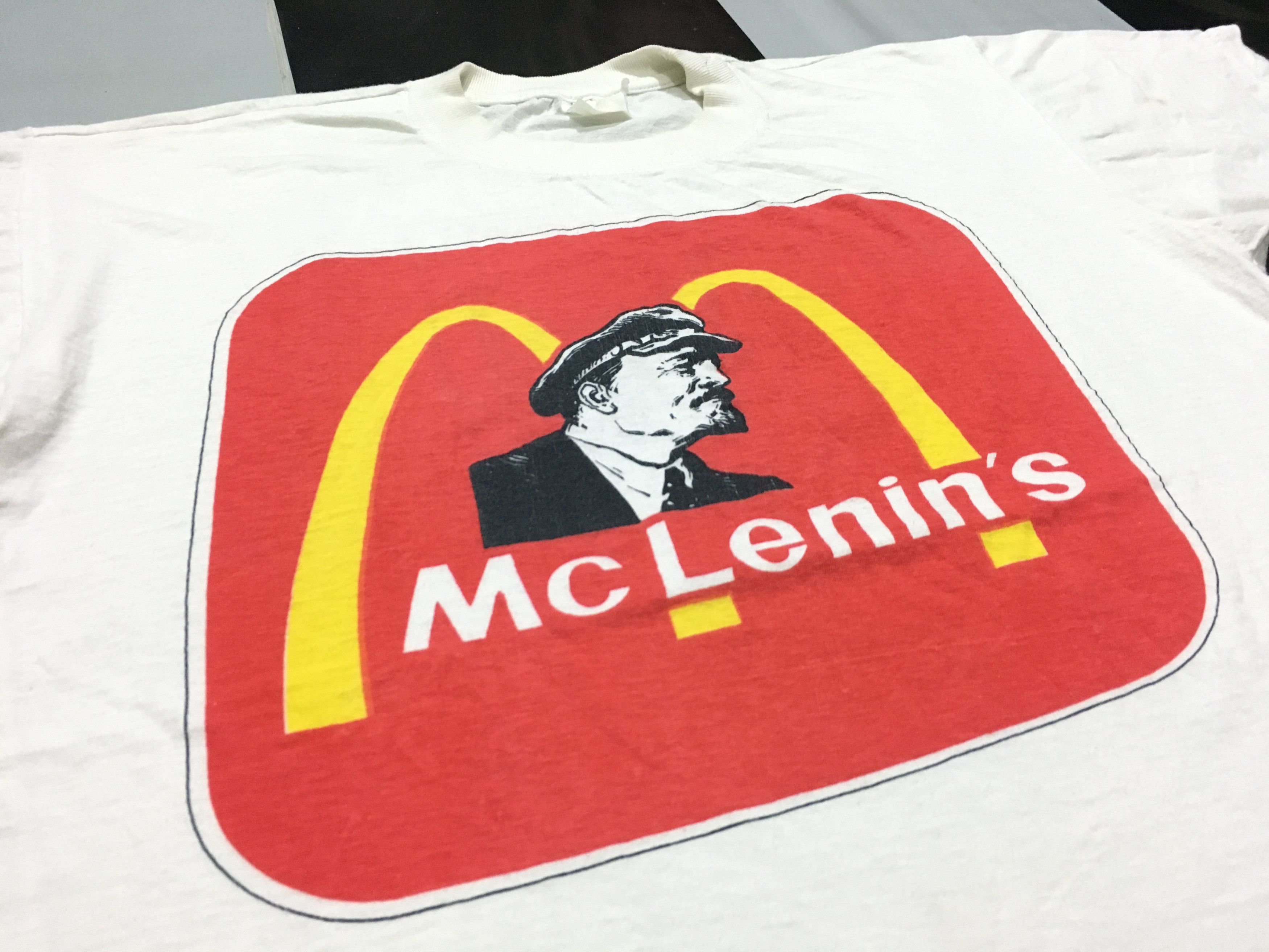 Vintage Rare Vintage Mc Lenin shirt The Taste of Communism Size US L / EU 52-54 / 3 - 1 Thumbnail