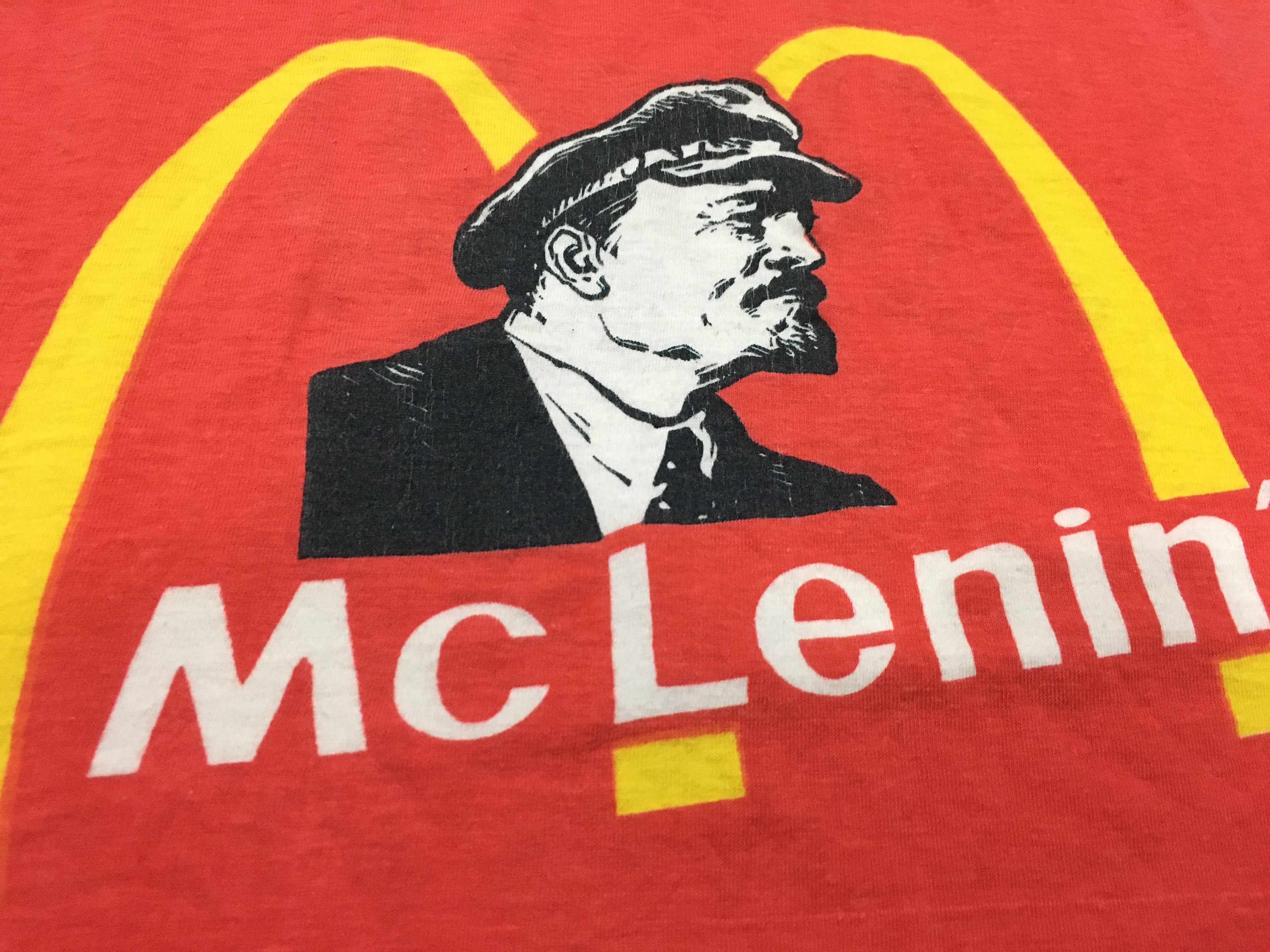 Vintage Rare Vintage Mc Lenin shirt The Taste of Communism Size US L / EU 52-54 / 3 - 6 Thumbnail