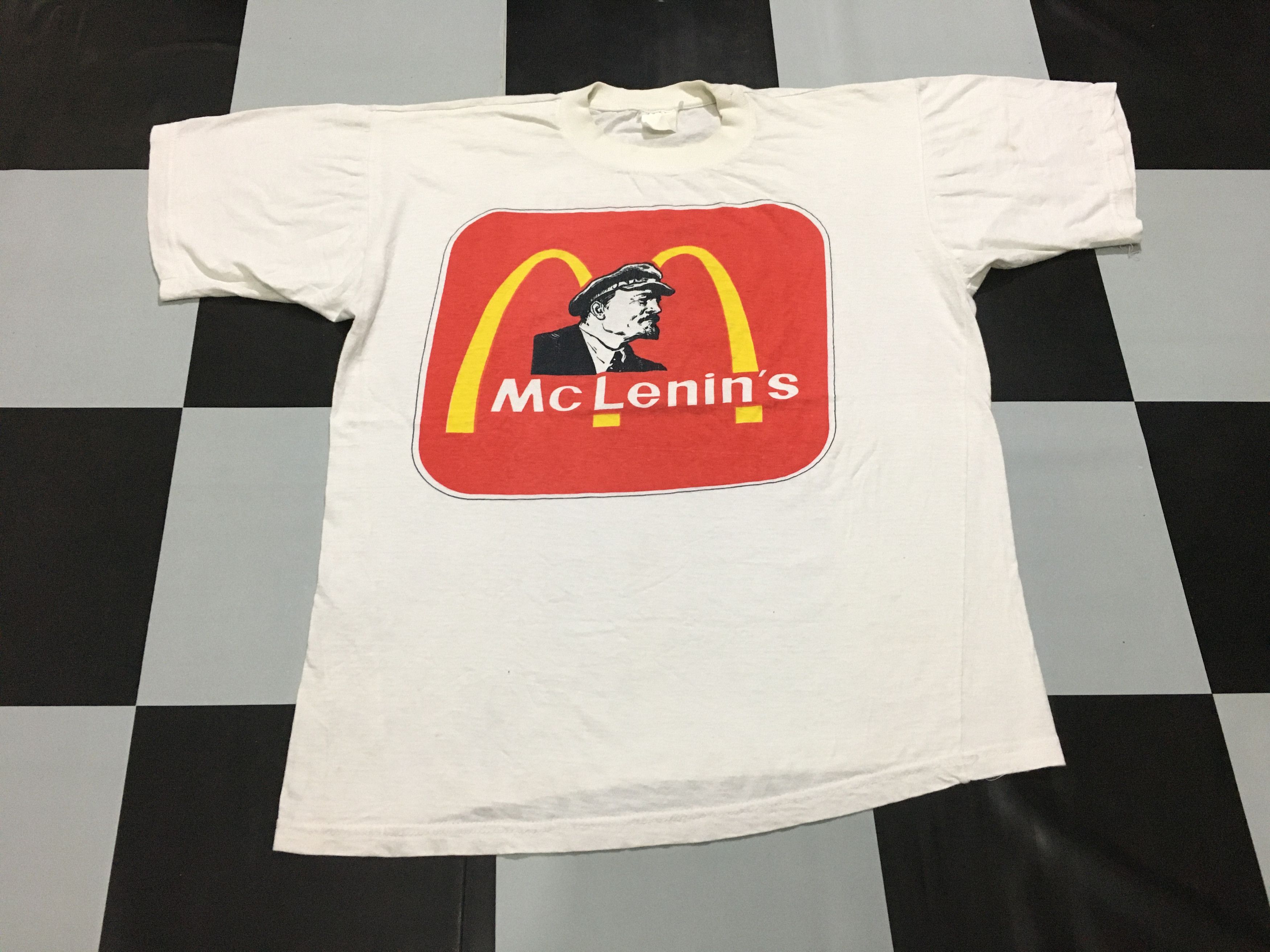 Vintage Rare Vintage Mc Lenin shirt The Taste of Communism Size US L / EU 52-54 / 3 - 2 Thumbnail