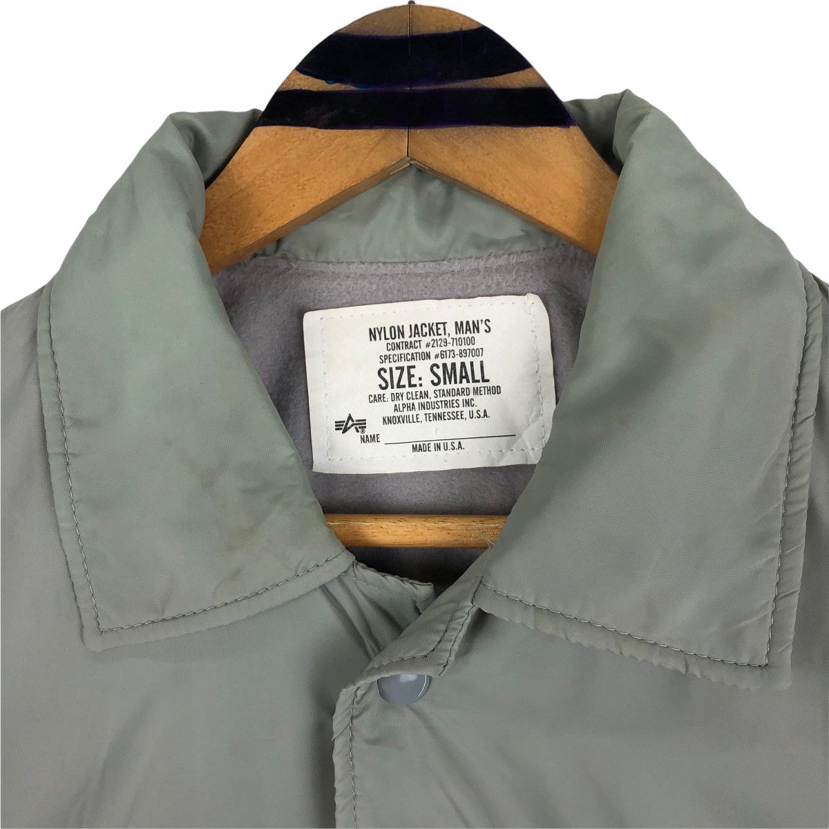 Alpha Industries Vintage Alpha Industries Nylon Coach Jacket Made In USA Size US L / EU 52-54 / 3 - 9 Thumbnail