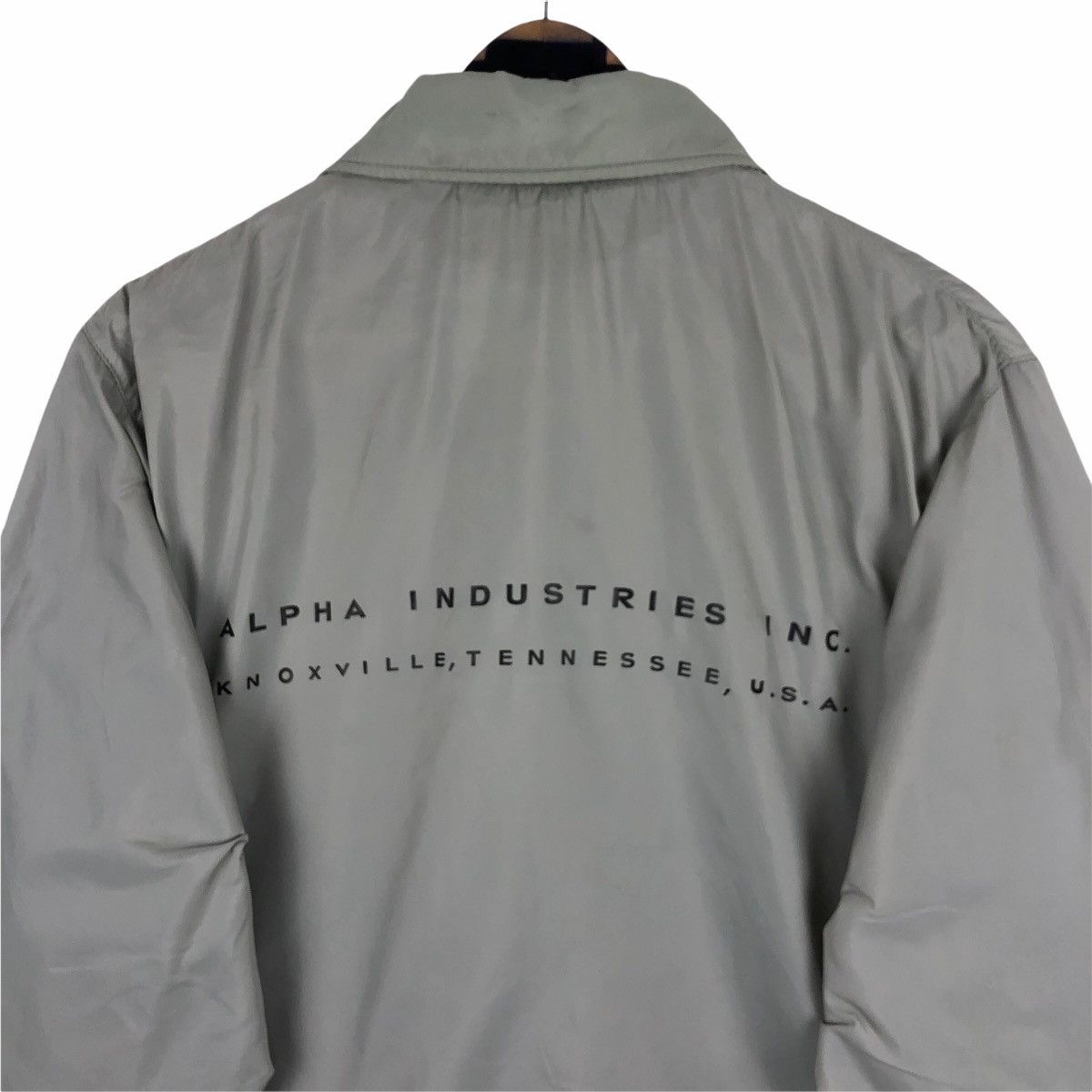 Alpha Industries Vintage Alpha Industries Nylon Coach Jacket Made In USA Size US L / EU 52-54 / 3 - 12 Thumbnail