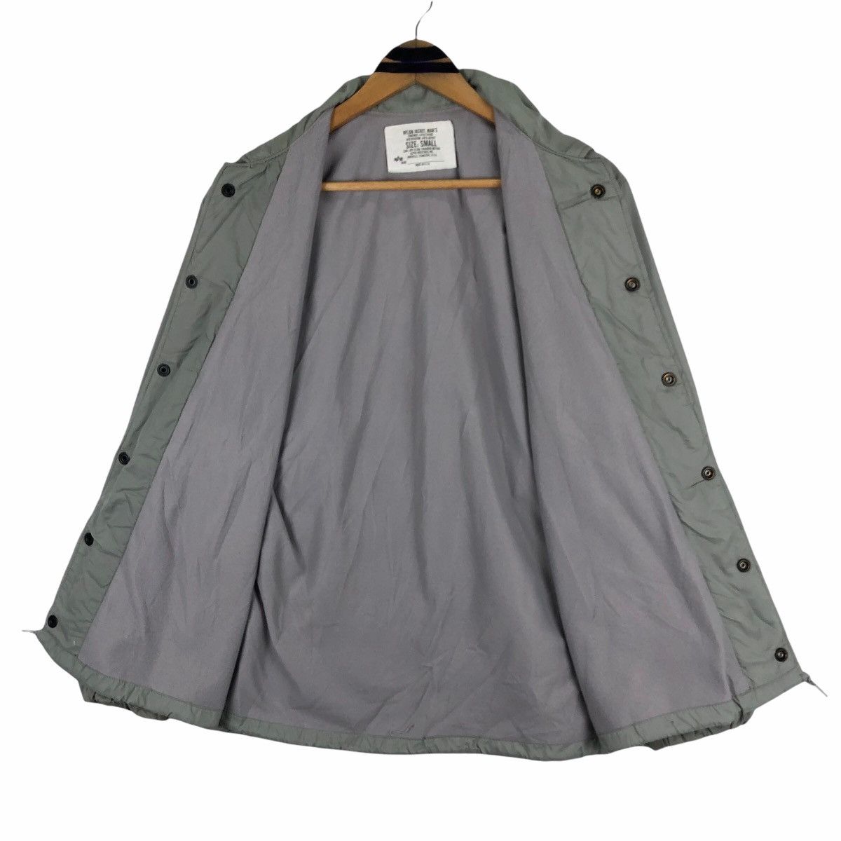 Alpha Industries Vintage Alpha Industries Nylon Coach Jacket Made In USA Size US L / EU 52-54 / 3 - 8 Thumbnail