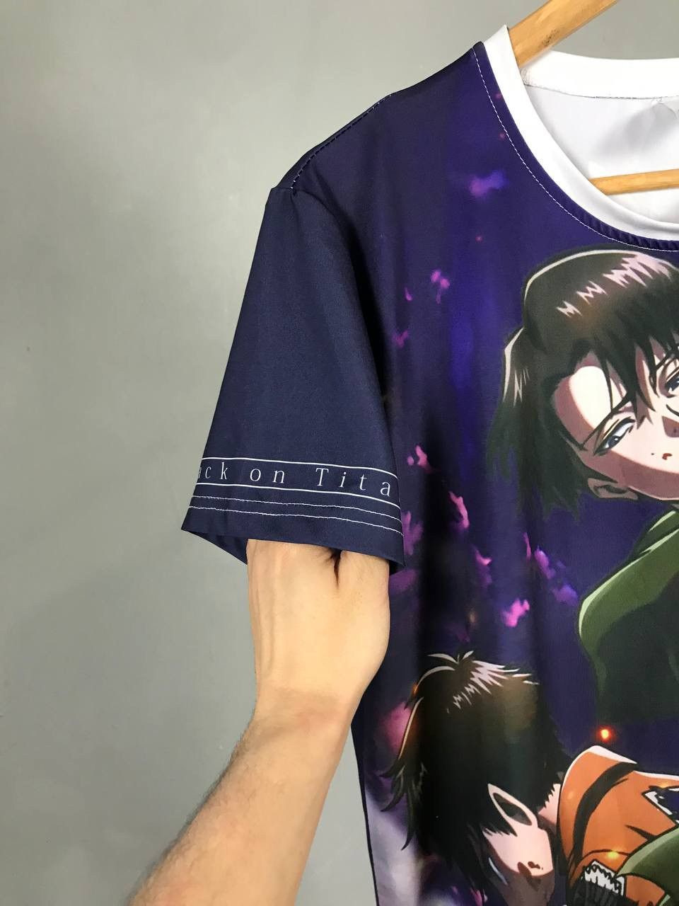 Anime × Japanese Brand Attack on Titan anima Japanese brand tee Size US M / EU 48-50 / 2 - 4 Thumbnail