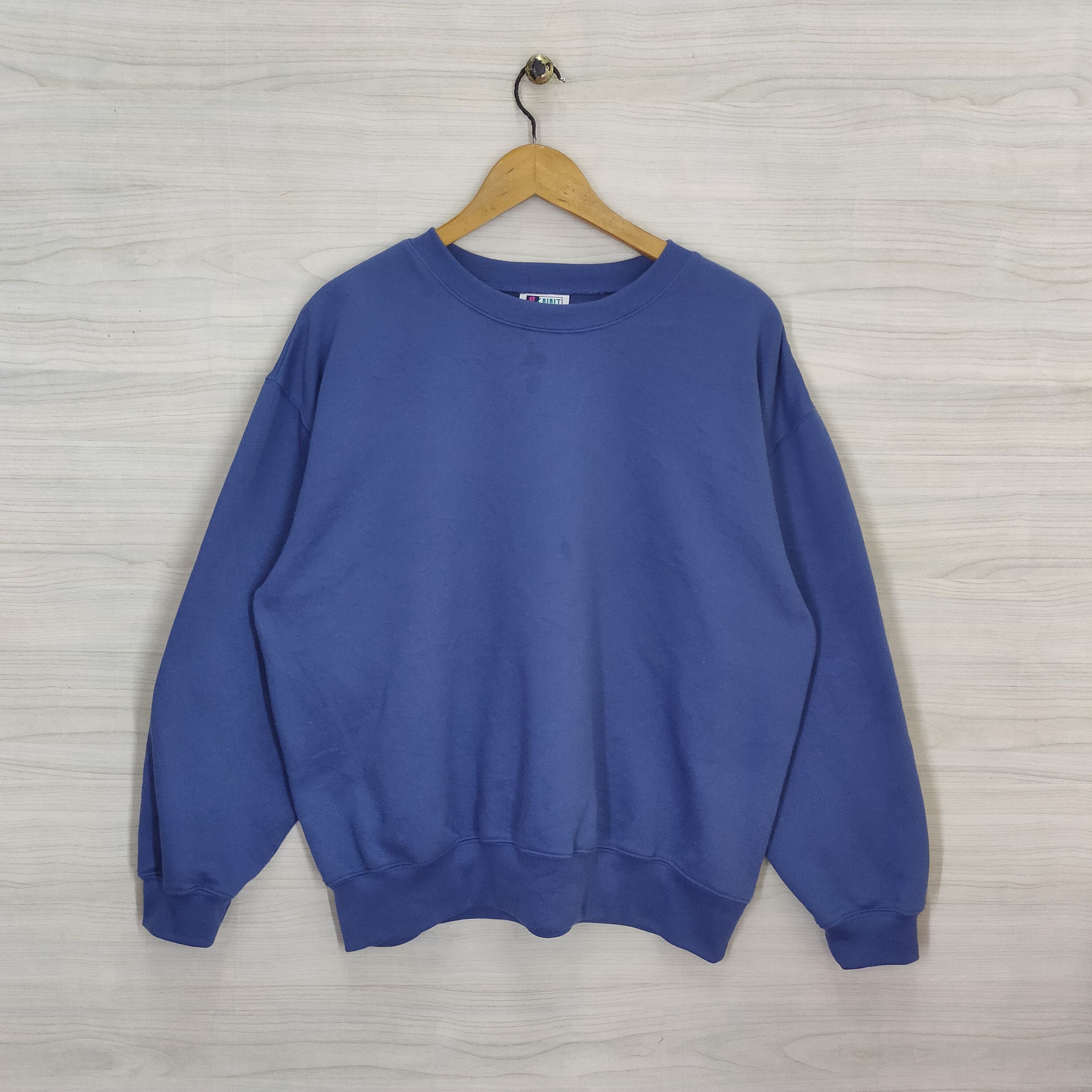 90s Bolo Spirit Blank Plain Crewneck