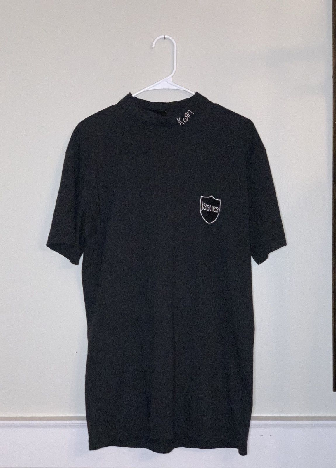 Band Tees × Giant × Vintage Vintage 1990s Korn Issues Mock Turtleneck Size US L / EU 52-54 / 3 - 1 Thumbnail