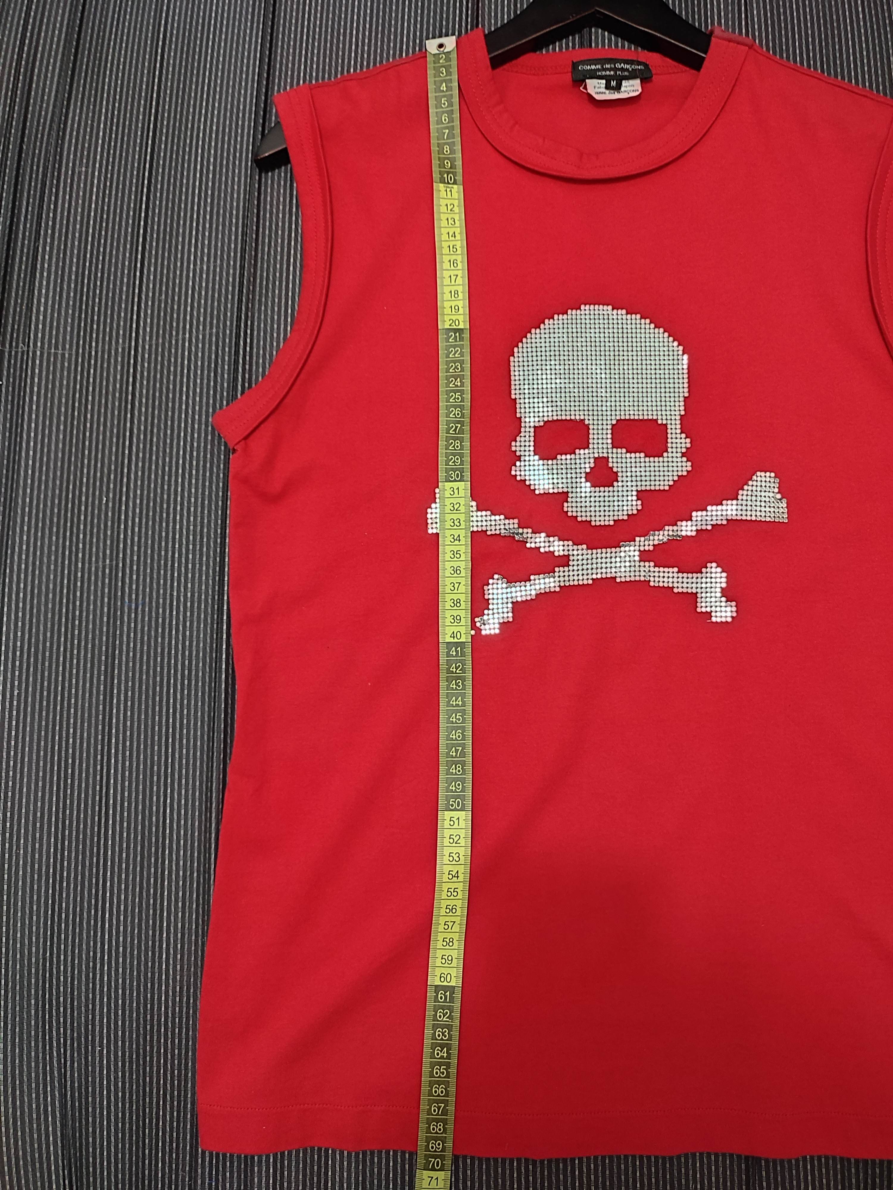 Comme des Garcons × Comme des Garcons Homme Plus Rare!!! Comme Des Garcons Skull 2005 Sleeveless Size US M / EU 48-50 / 2 - 7 Thumbnail