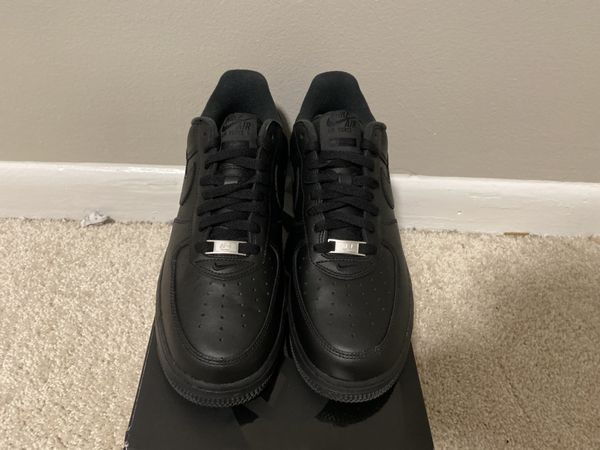 Supreme Nike Air Force 1 Low Supreme Triple Black Size 8.5 CU9225001