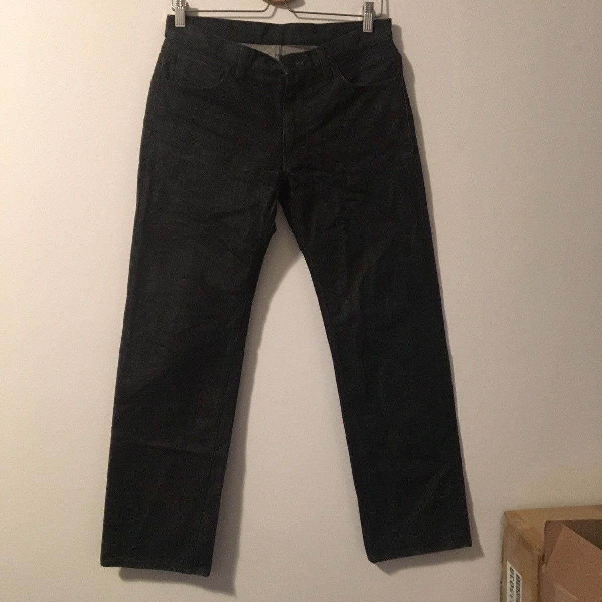 image of Number N Ine x Takahiromiyashita The Soloist Fw06 Noir Denim in Black, Men's (Size 30)