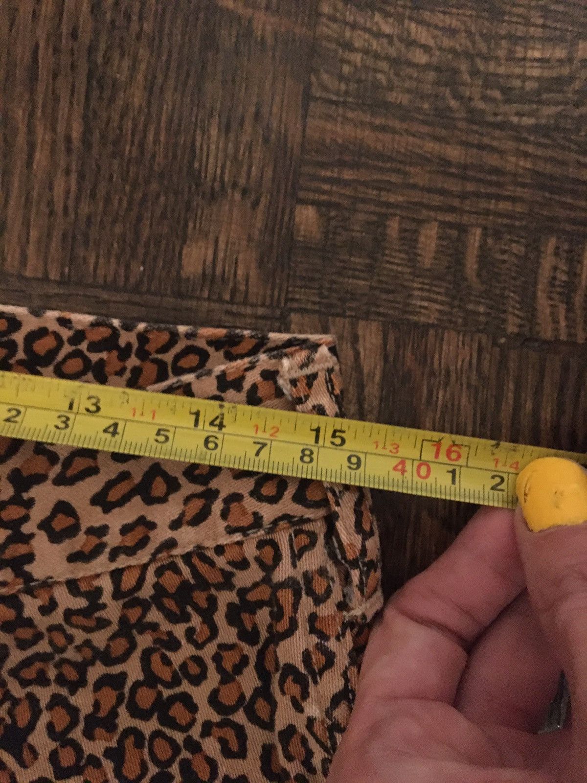 Number (N)ine Needles x Number (N)ine Leopard Print Cotton Pants Size US 30 / EU 46 - 6 Thumbnail