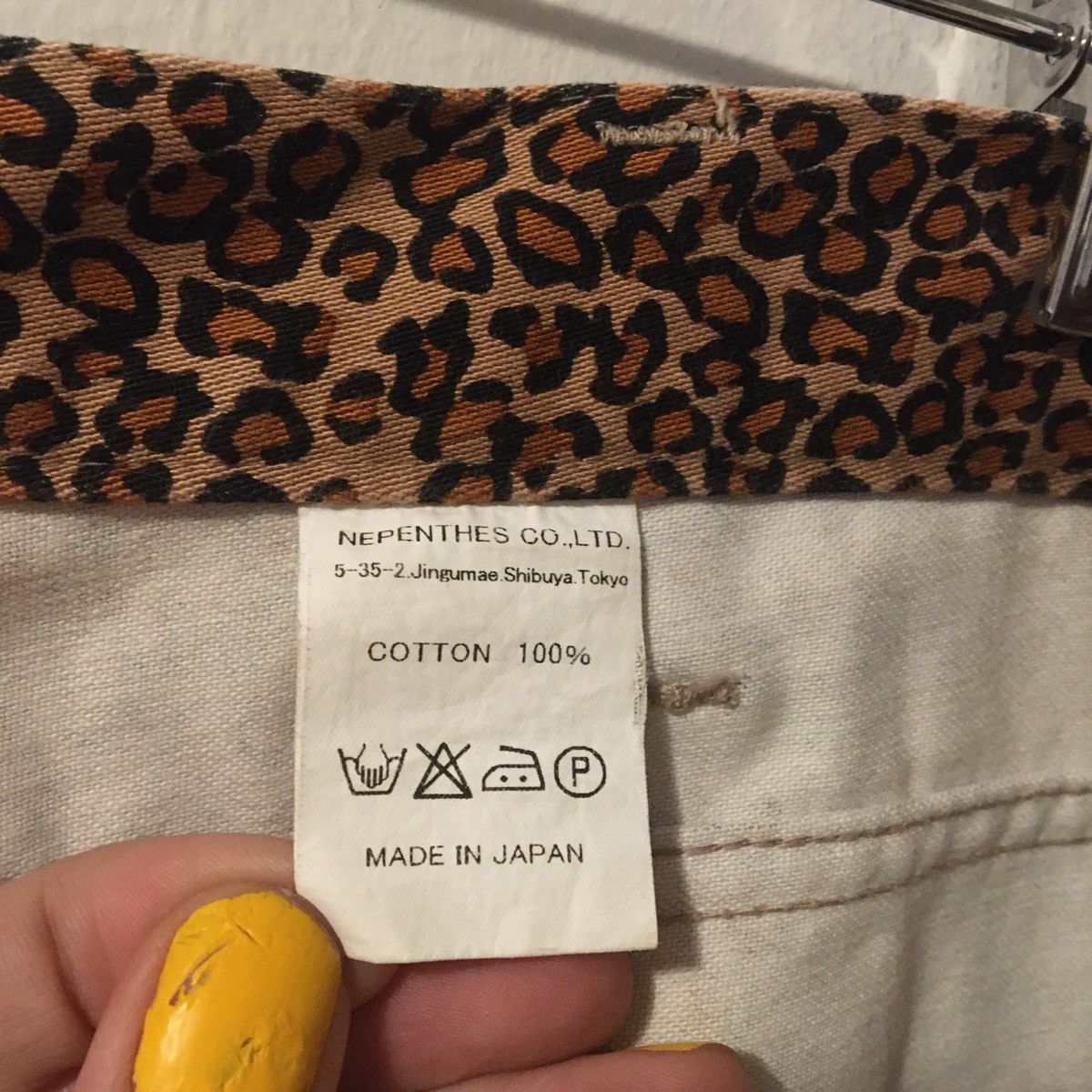 Number (N)ine Needles x Number (N)ine Leopard Print Cotton Pants Size US 30 / EU 46 - 5 Thumbnail