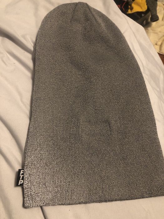 Fuck The Population FTP Reflective Ski Mask/Beanie Grailed