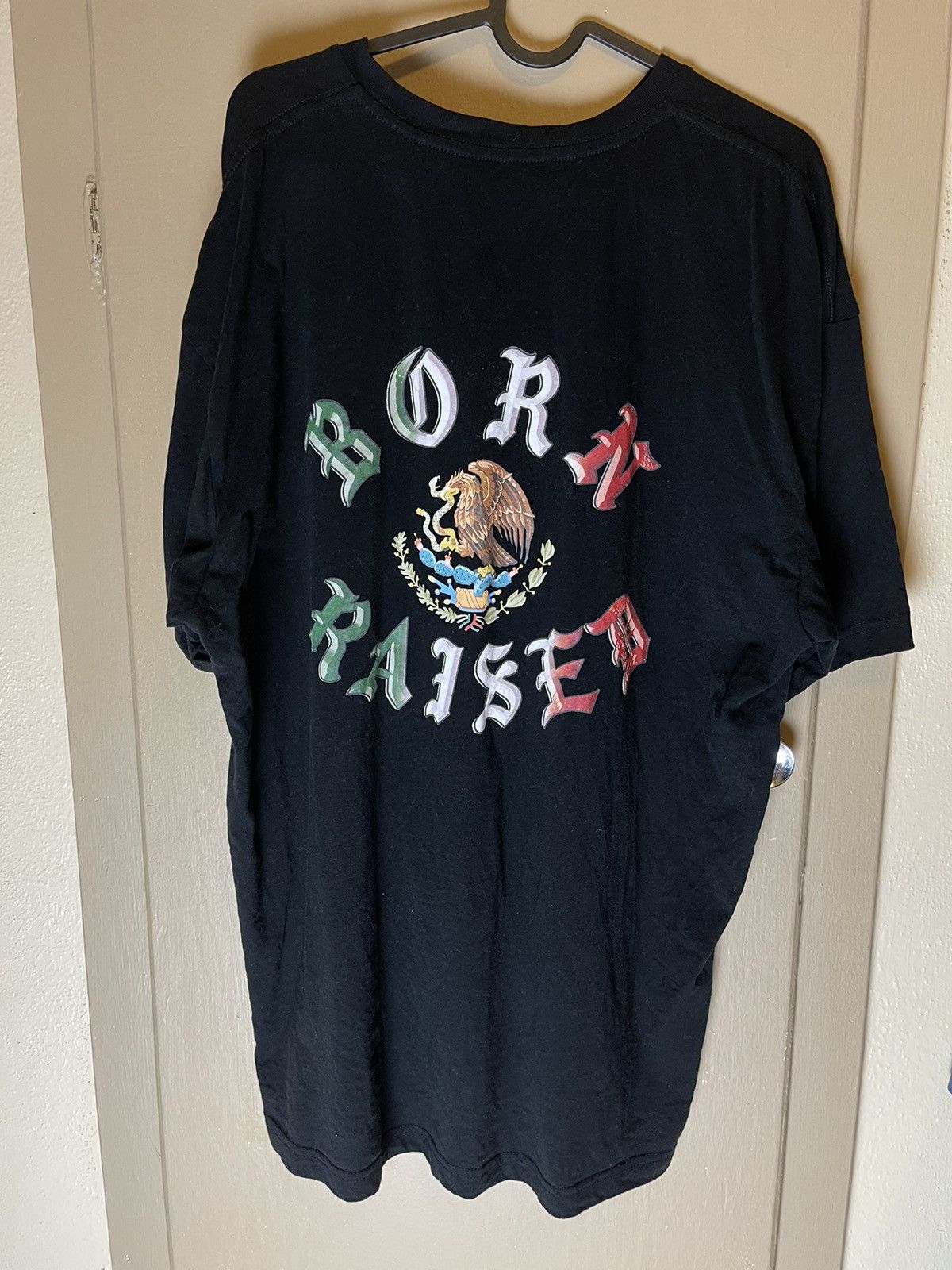 Born X Raised retailer Mexico Flag Shirt